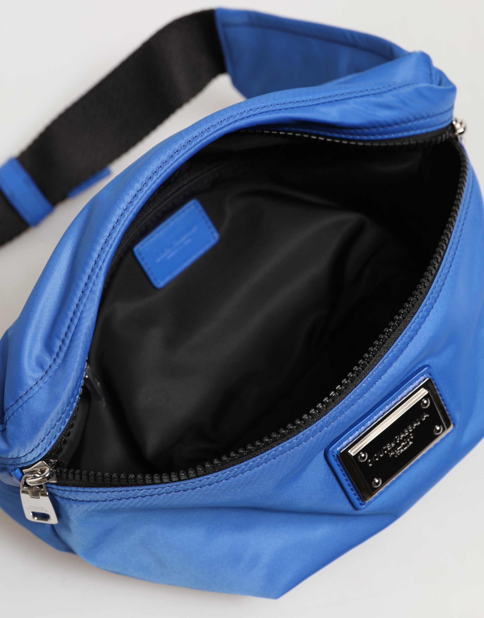 Logo Plaque Nylon Waist Fanny Pack Men's Borse Men's Bag - Dolce & Gabbana - Modalova