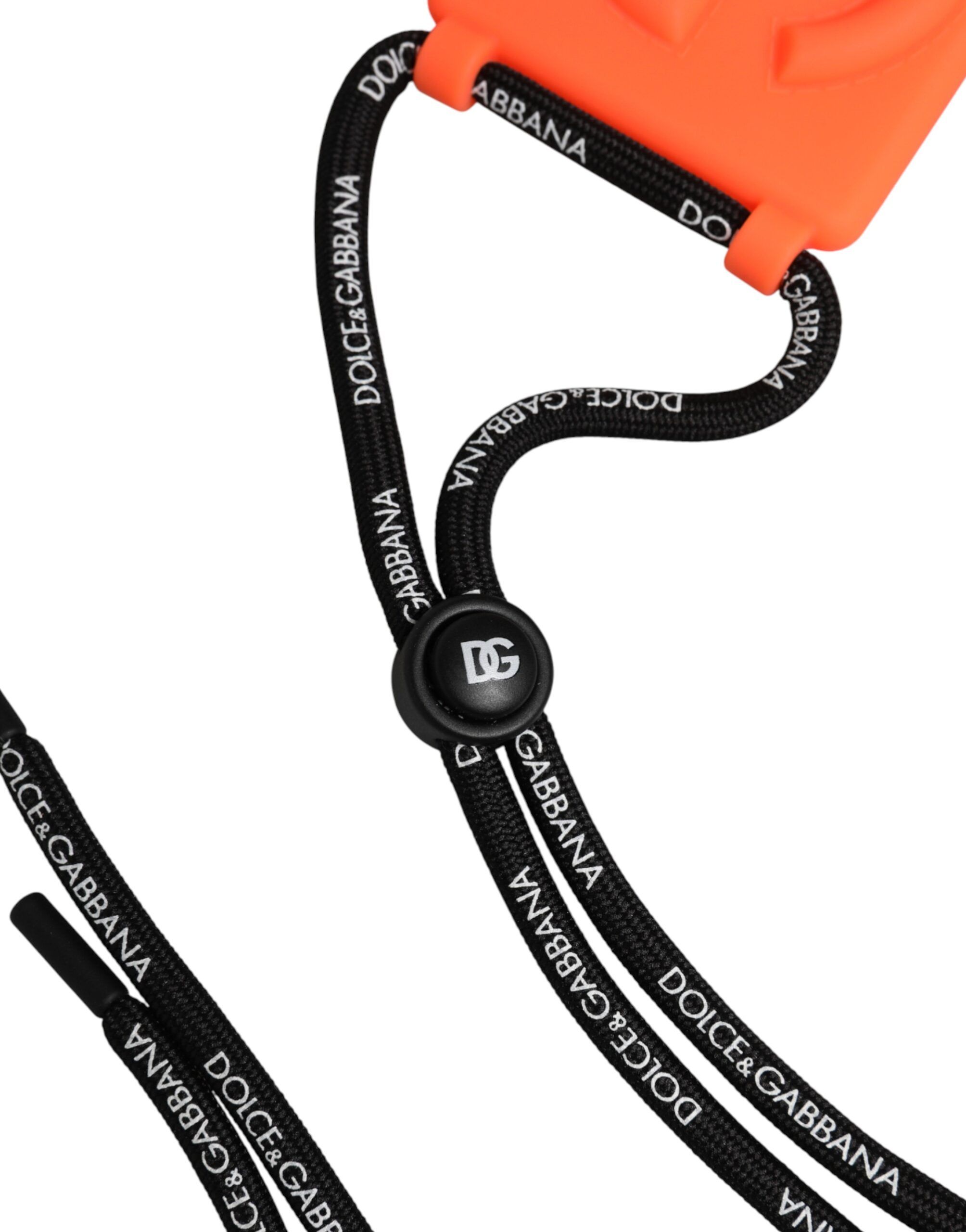 Holder Neon Rubber DG Embossed Adjustable Badge - Dolce & Gabbana - Modalova