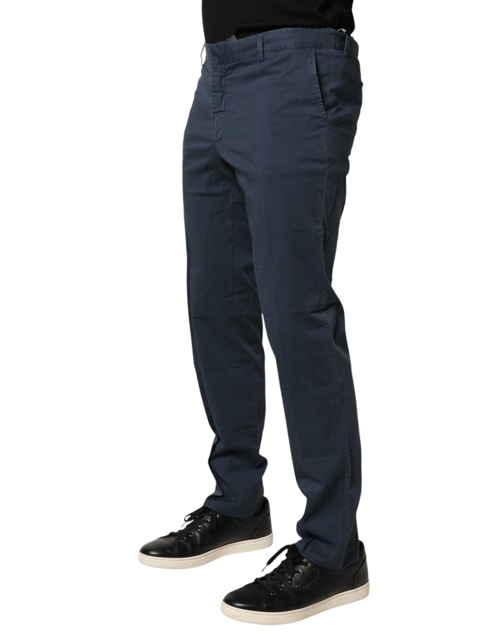 Skinny Fit Mid Waist Men Chino Trouser Men's Pants (Pre-Owned) - Master Coat - Modalova