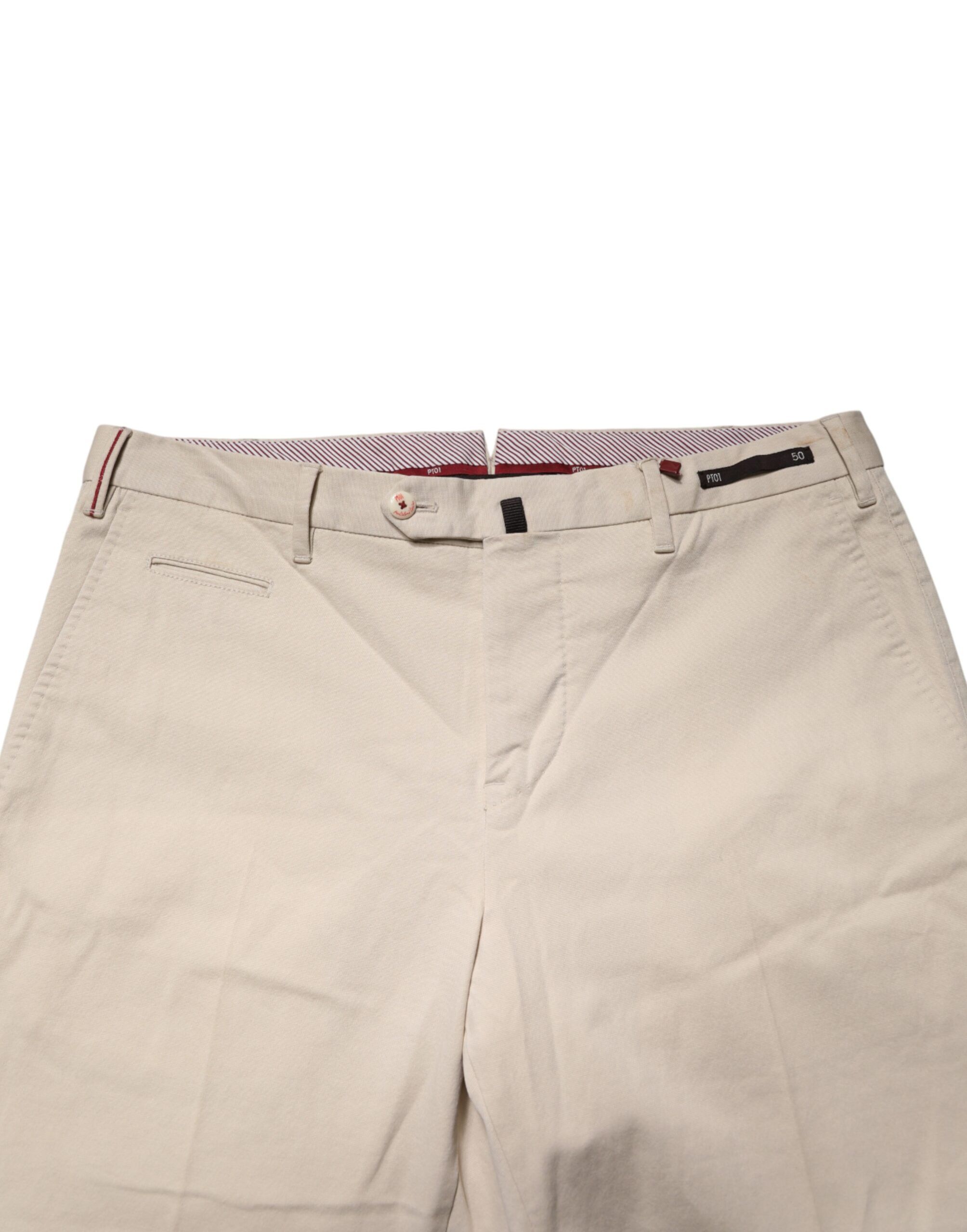 Men Chino Mid Waist Straight Dress Trouser Men's Pants (Pre-Owned) - PT01 - Modalova