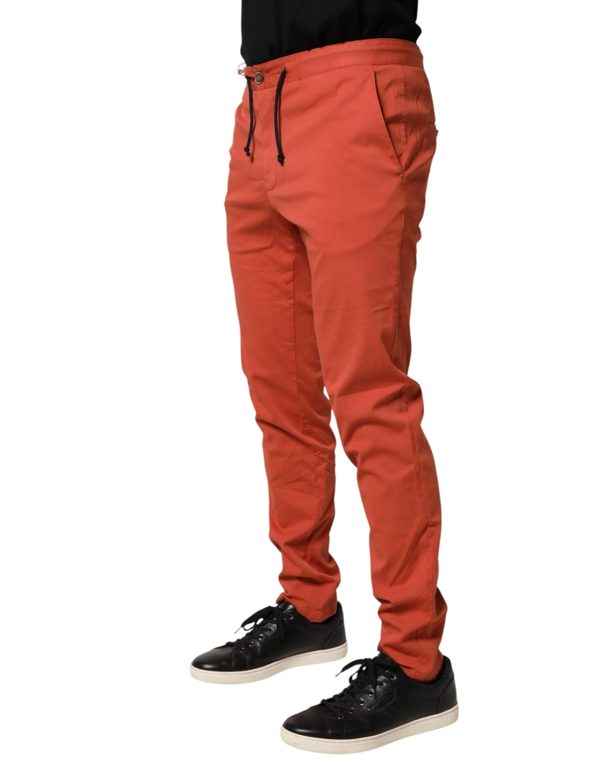 Skinny Fit Men Chino Trouser Men's Pants - Domenico Tagliente - Modalova