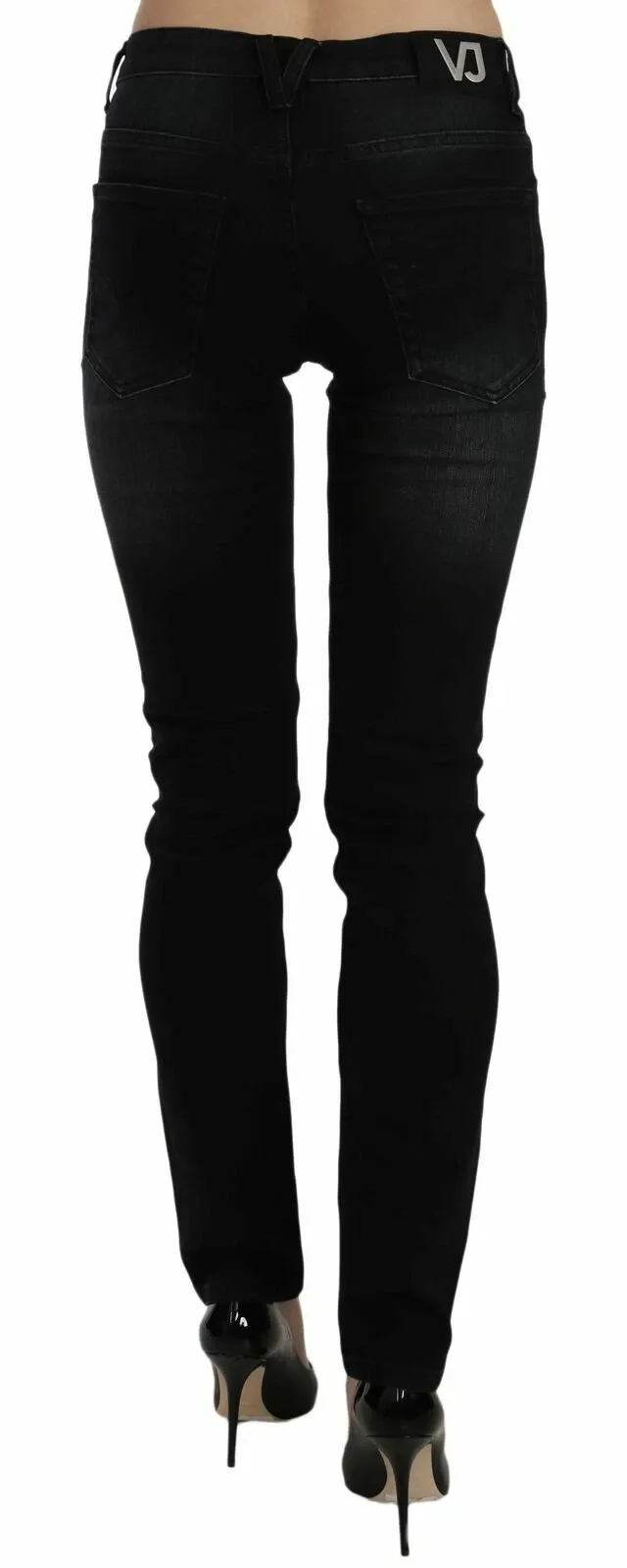 Dark Dora Slim Fit Denim Women's Pants - Versace Jeans Couture - Modalova