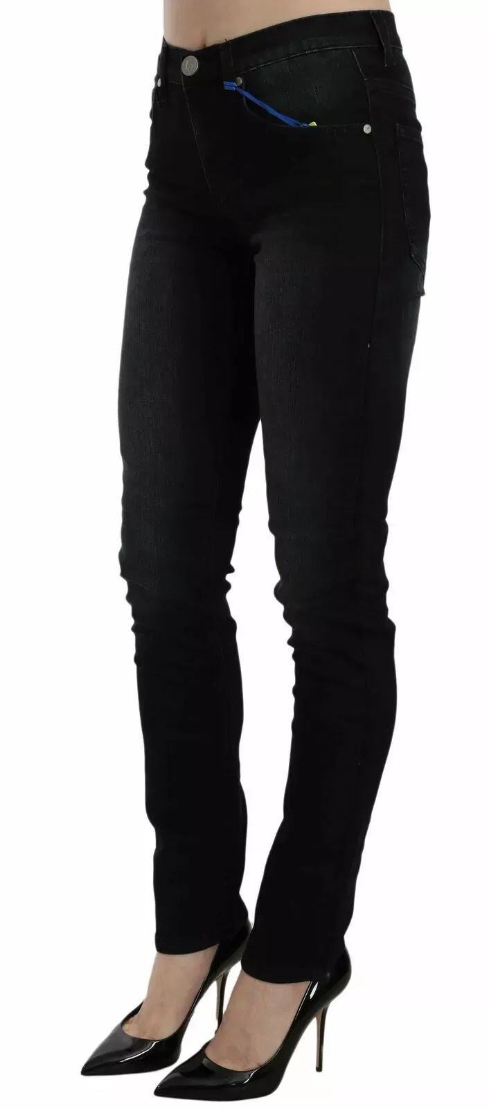 Dark Dora Slim Fit Denim Women's Pants - Versace Jeans Couture - Modalova