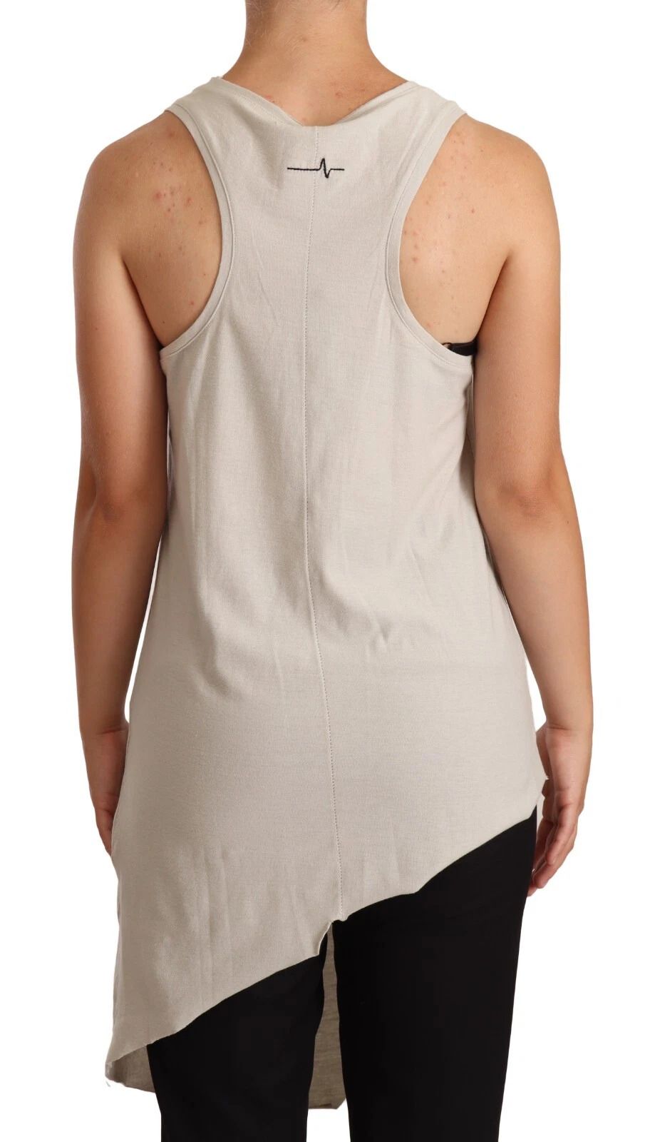 Light 100% Cotton Sleeveless Razor Back Tank Women's Top - Max Mara - Modalova