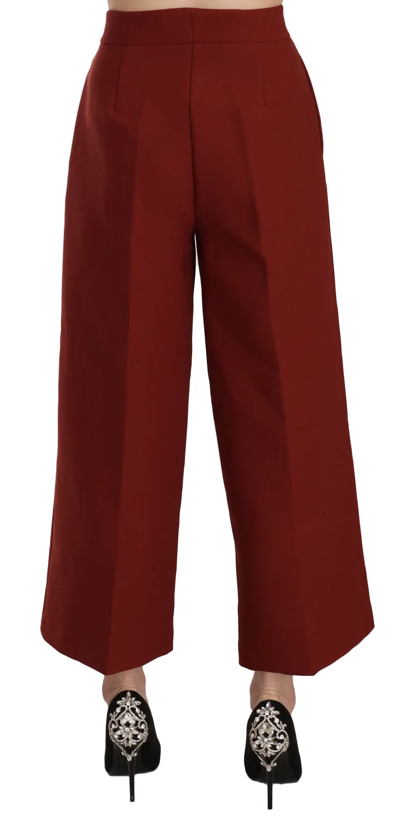 High Waist Cropped Flared Dress Formal Trouser Women's Pants - Jucca - Modalova