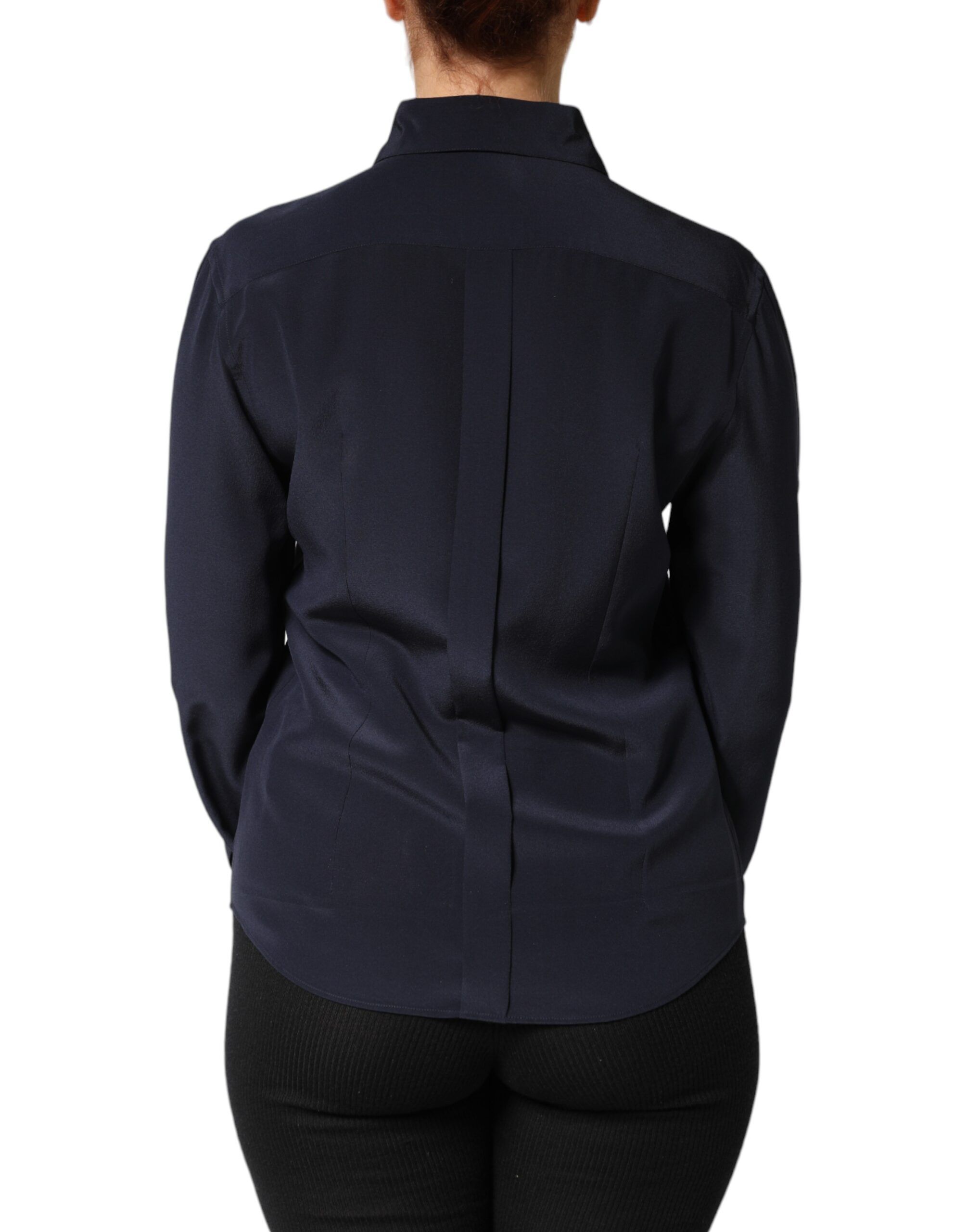 Collared Long Sleeves Dress Shirt Women's Top (Pre-Owned) - Dolce & Gabbana - Modalova
