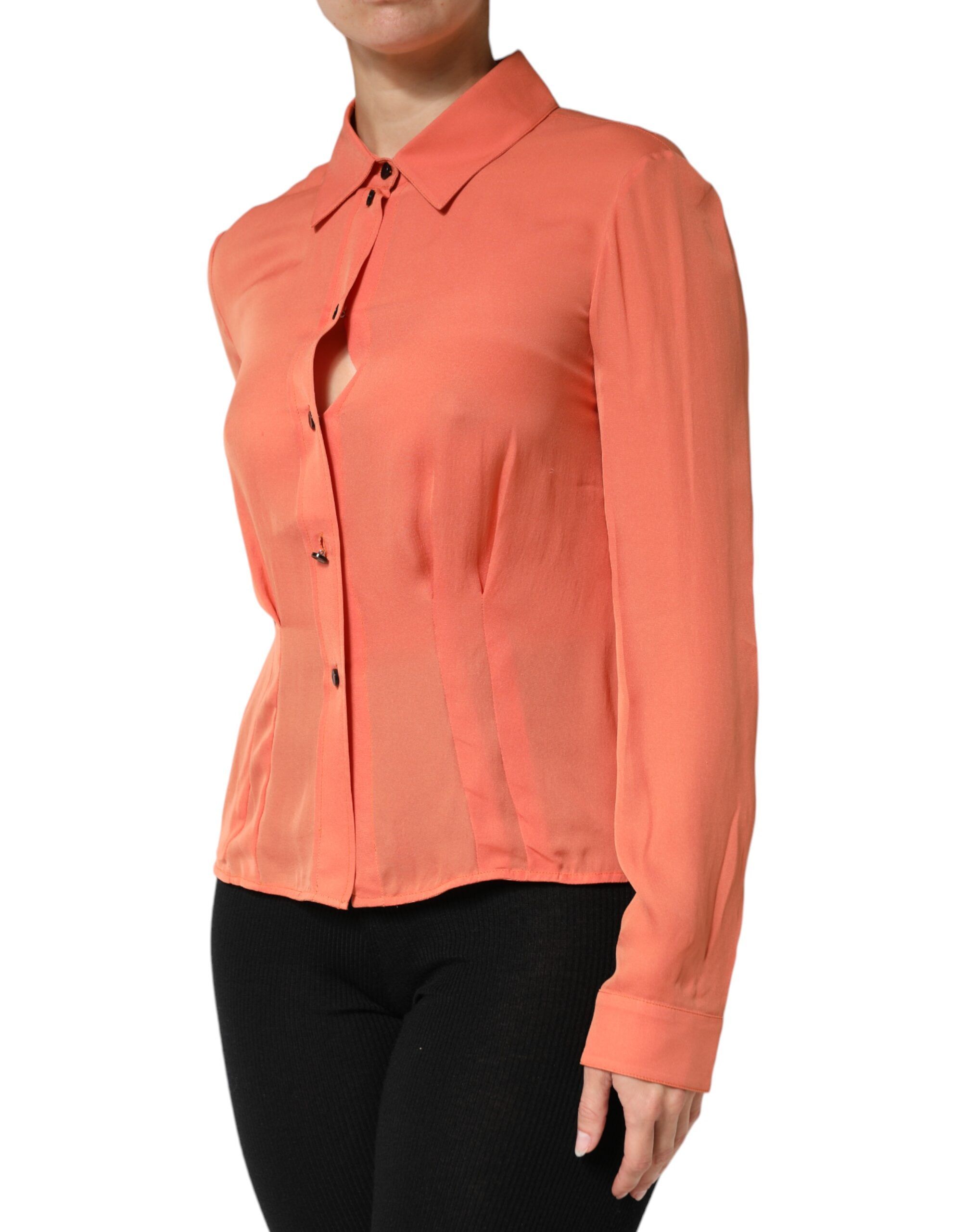 Collared Button Down Long Sleeves Women's Top - Emporio Armani - Modalova