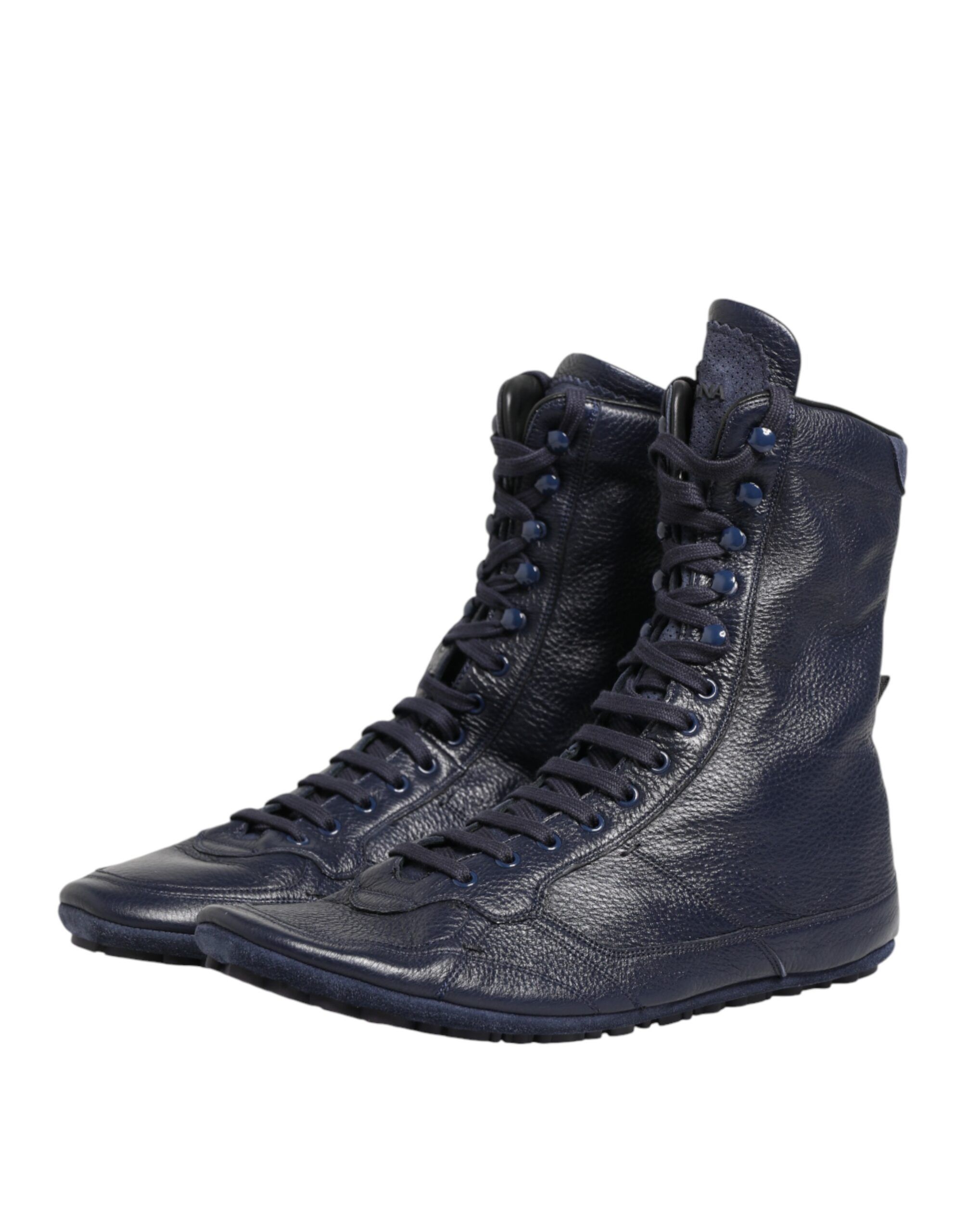 Dark Deer Leather Mid Calf Boots Men's Shoes - Dolce & Gabbana - Modalova
