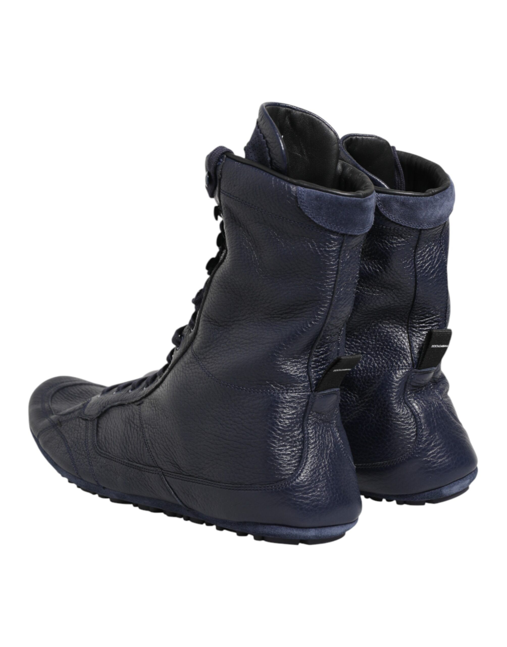 Dark Deer Leather Mid Calf Boots Men's Shoes - Dolce & Gabbana - Modalova