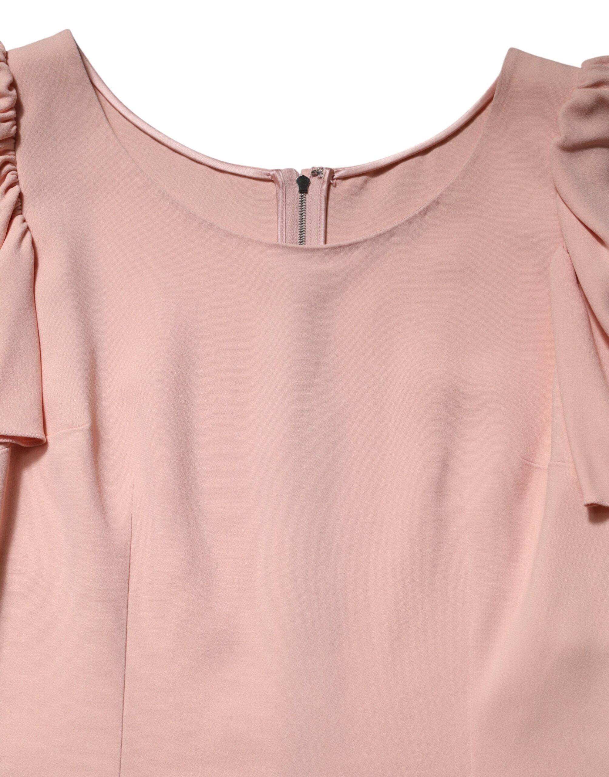 Short Sleeves Round Neck Blouse Women's Top - Dolce & Gabbana - Modalova