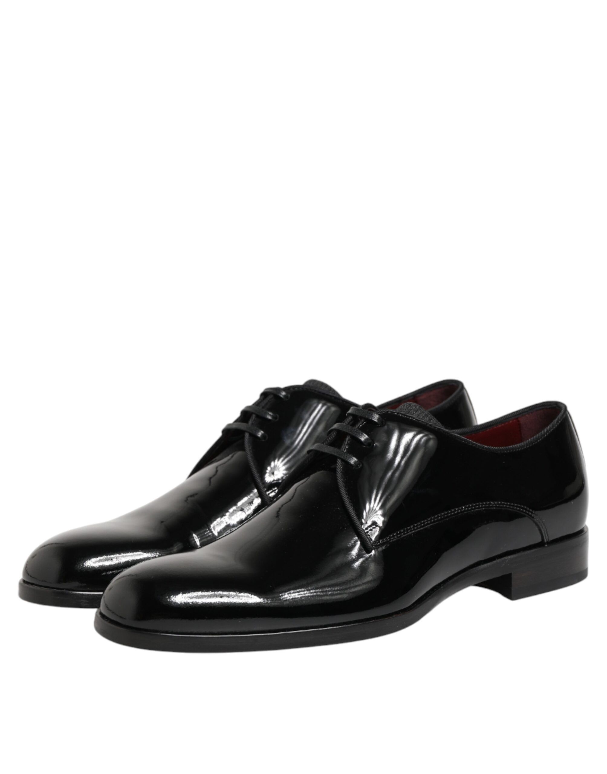 Calfskin Leather Derby Dress Men's Shoes - Dolce & Gabbana - Modalova
