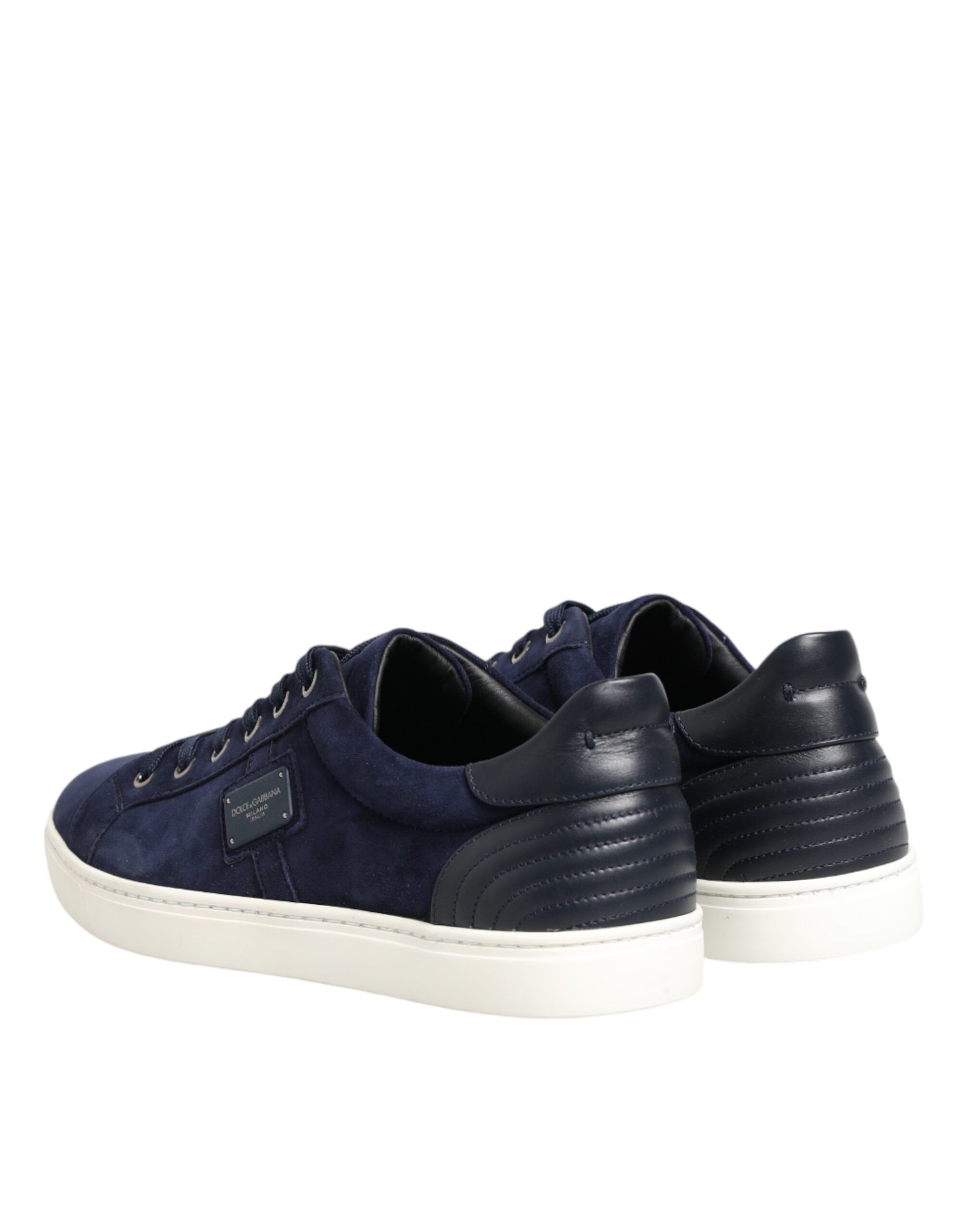 Leather Suede Low Top Sneakers Men's Shoes - Dolce & Gabbana - Modalova