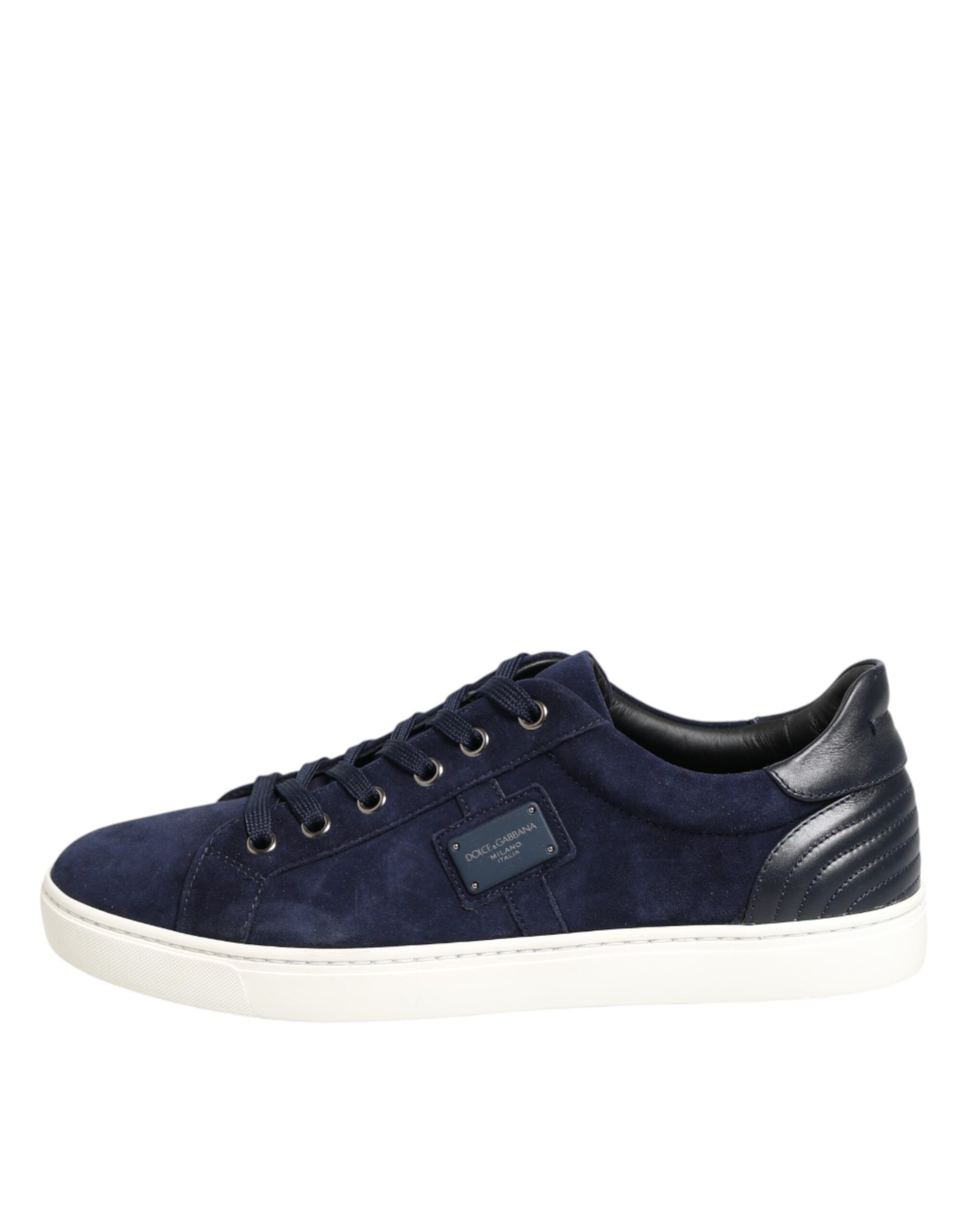 Leather Suede Low Top Sneakers Men's Shoes - Dolce & Gabbana - Modalova