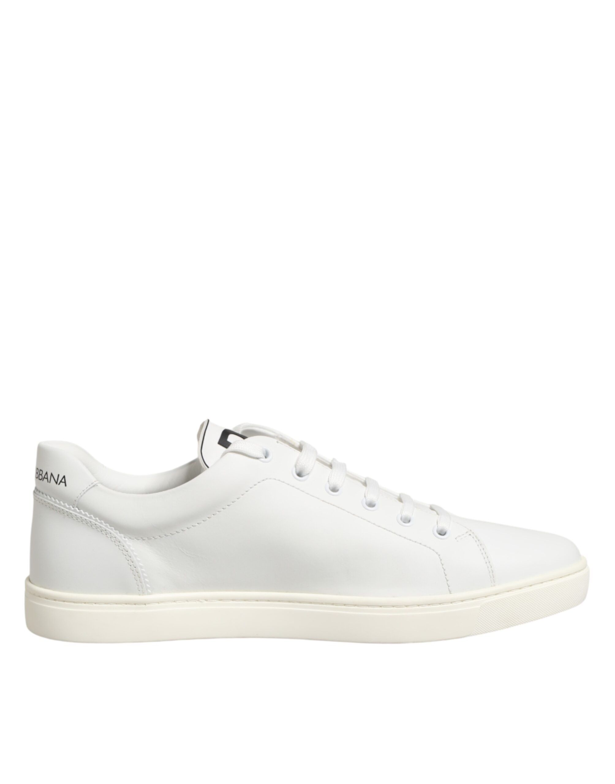 White Prince Leather Low Top Men Sneakers Men's Shoes (Pre-Owned) - Dolce & Gabbana - Modalova