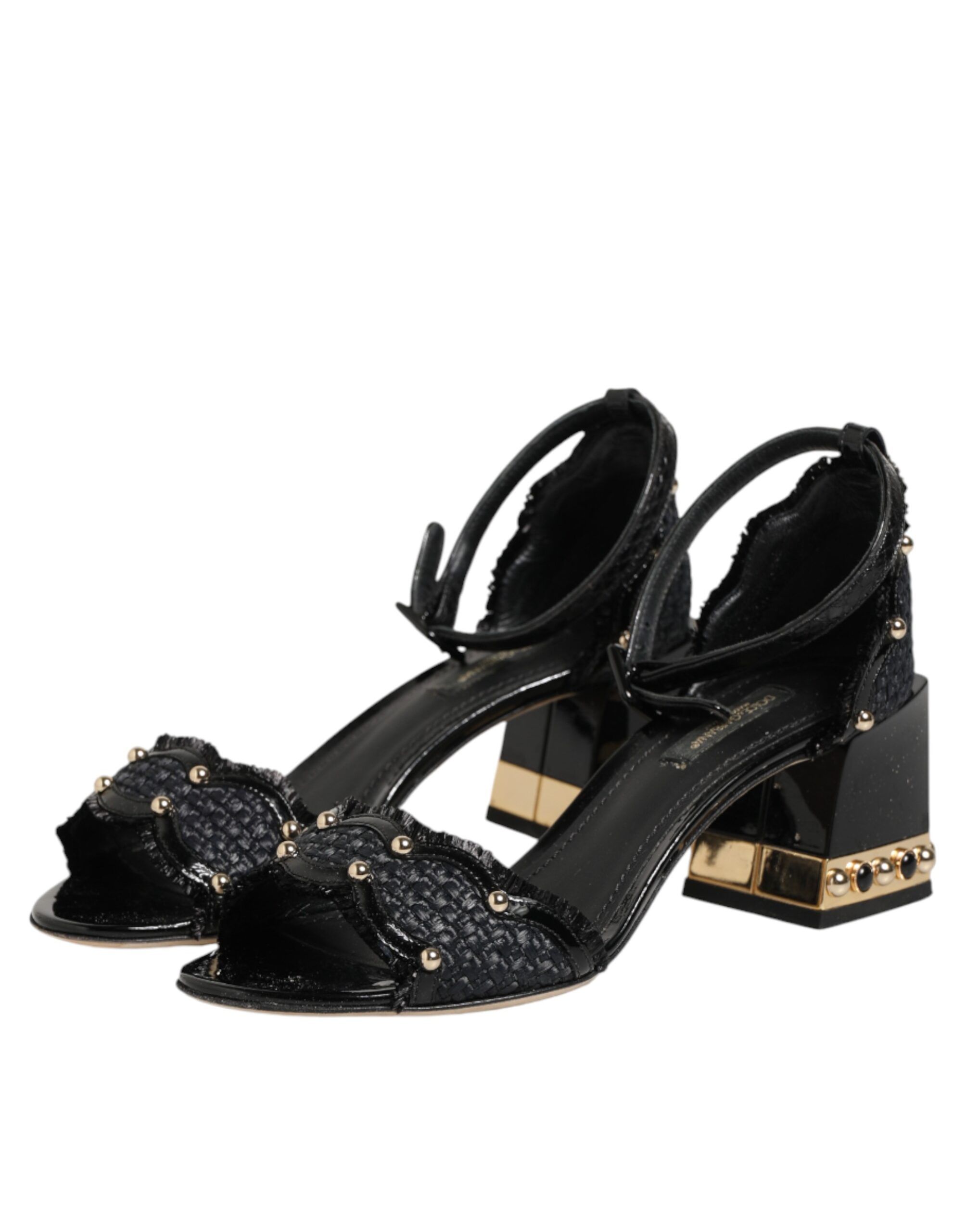 Studded Ankle Strap Sandals Women's Shoes - Dolce & Gabbana - Modalova