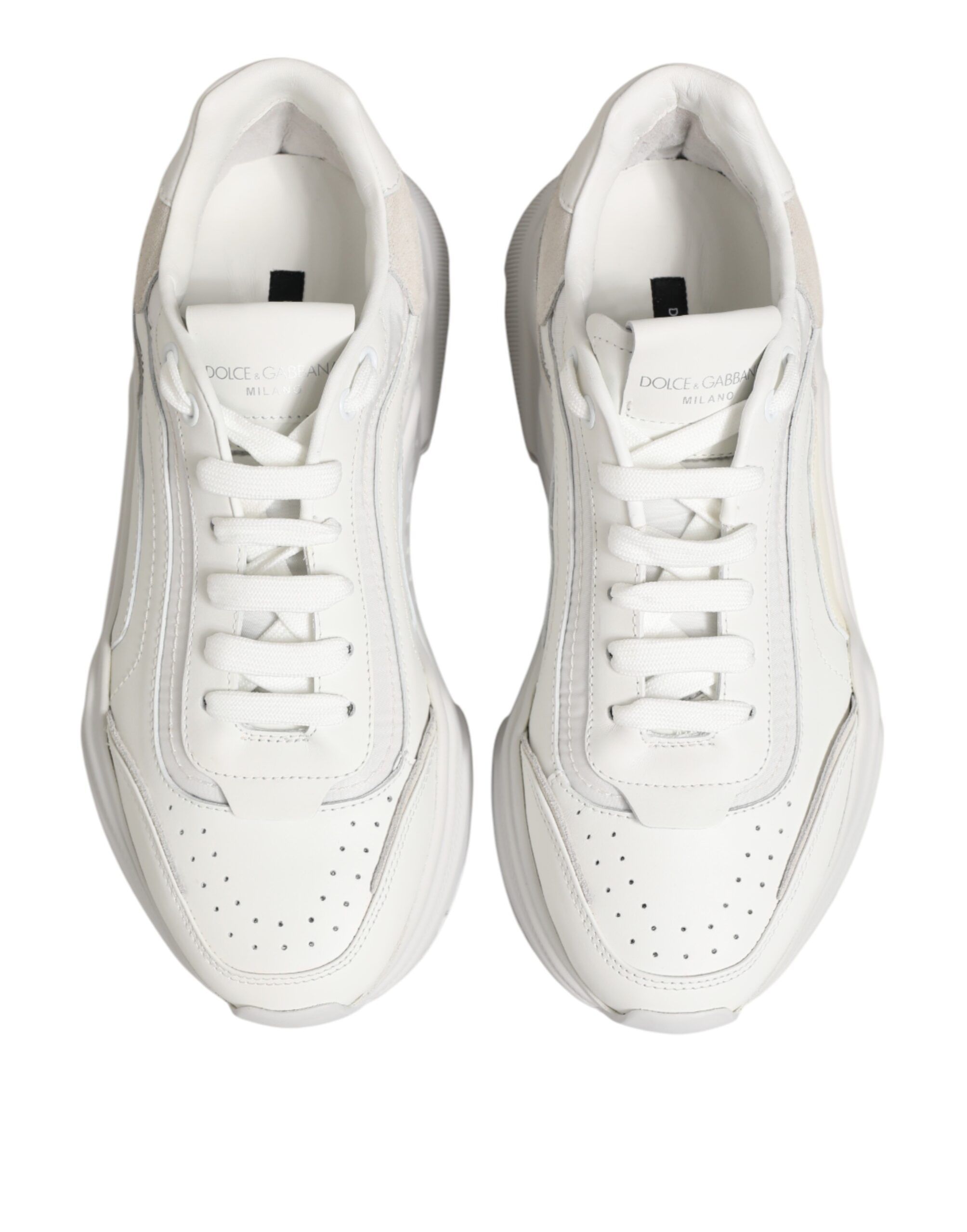 Leather Daymaster Low Top Sneakers Men's Shoes (Pre-Owned) - Dolce & Gabbana - Modalova