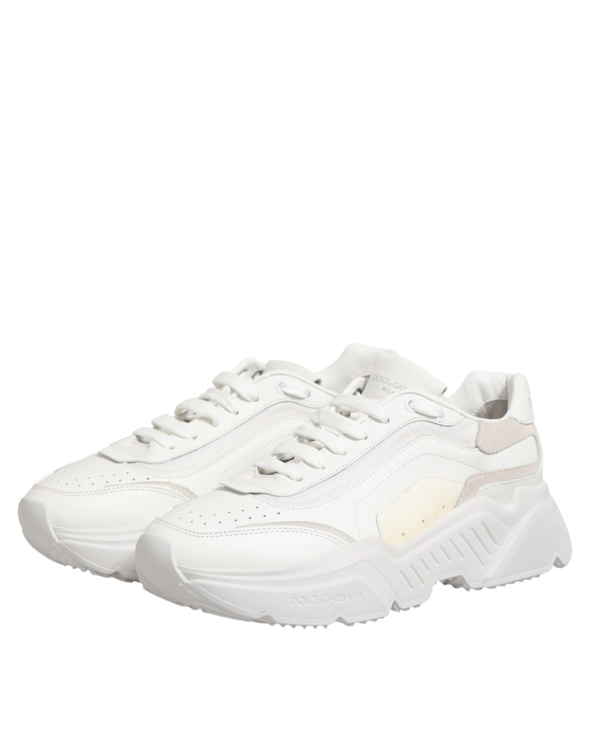 Leather Daymaster Low Top Sneakers Men's Shoes (Pre-Owned) - Dolce & Gabbana - Modalova