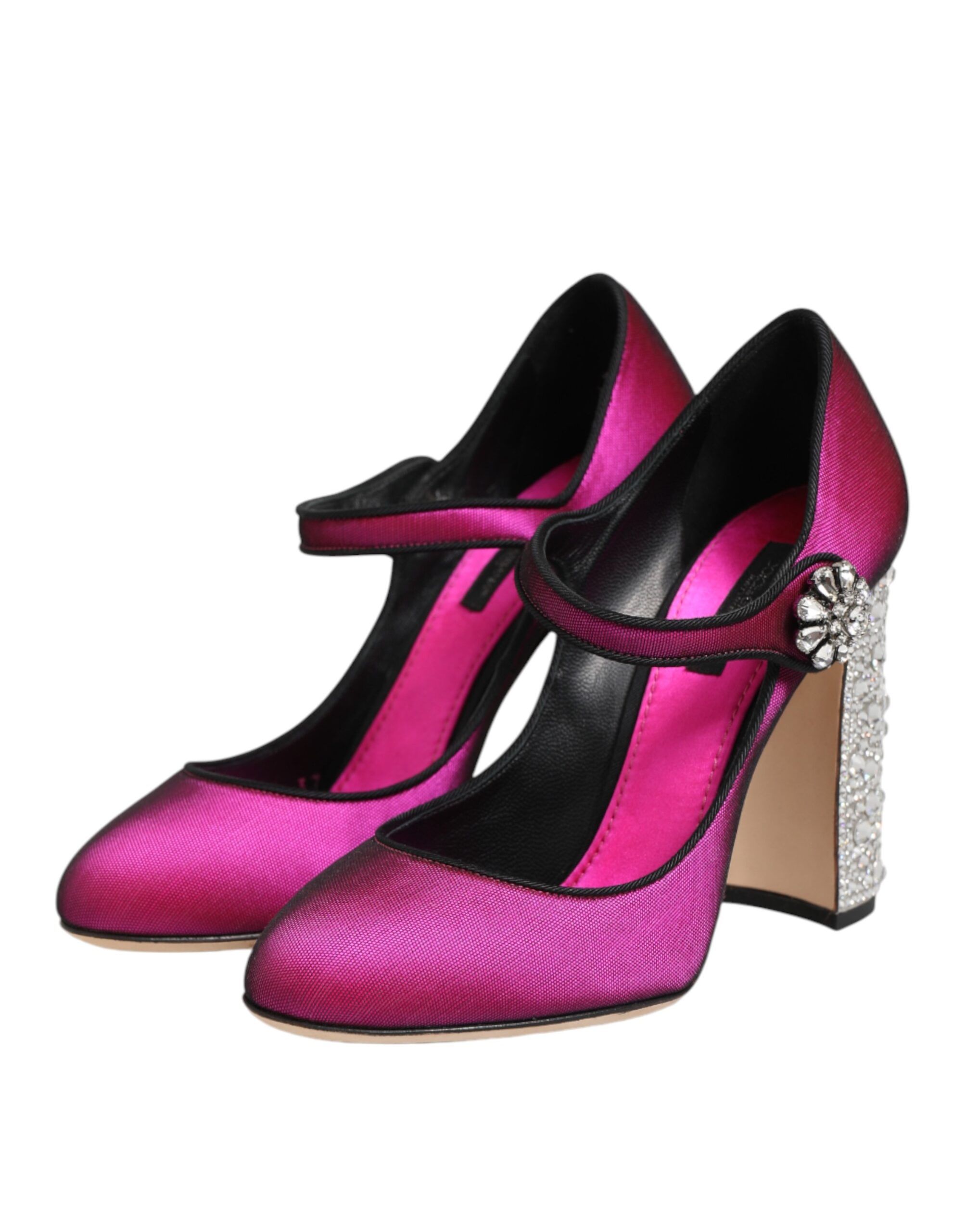 Strass Mary Janes Heels Pumps Women's Shoes - Dolce & Gabbana - Modalova