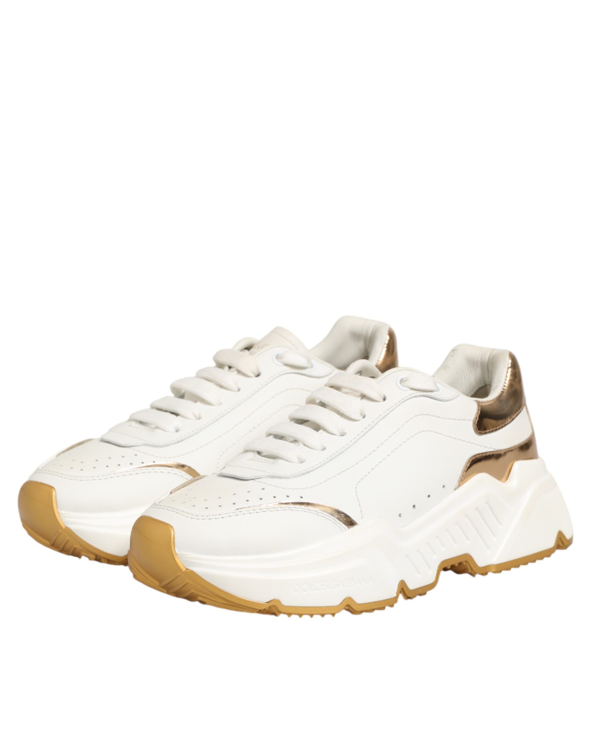 Gold Daymaster Low Top Sneakers Women's Shoes (Pre-Owned) - Dolce & Gabbana - Modalova