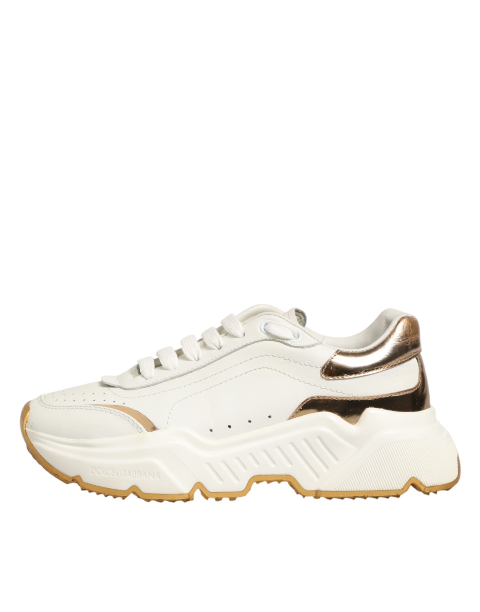 Gold Daymaster Low Top Sneakers Women's Shoes (Pre-Owned) - Dolce & Gabbana - Modalova