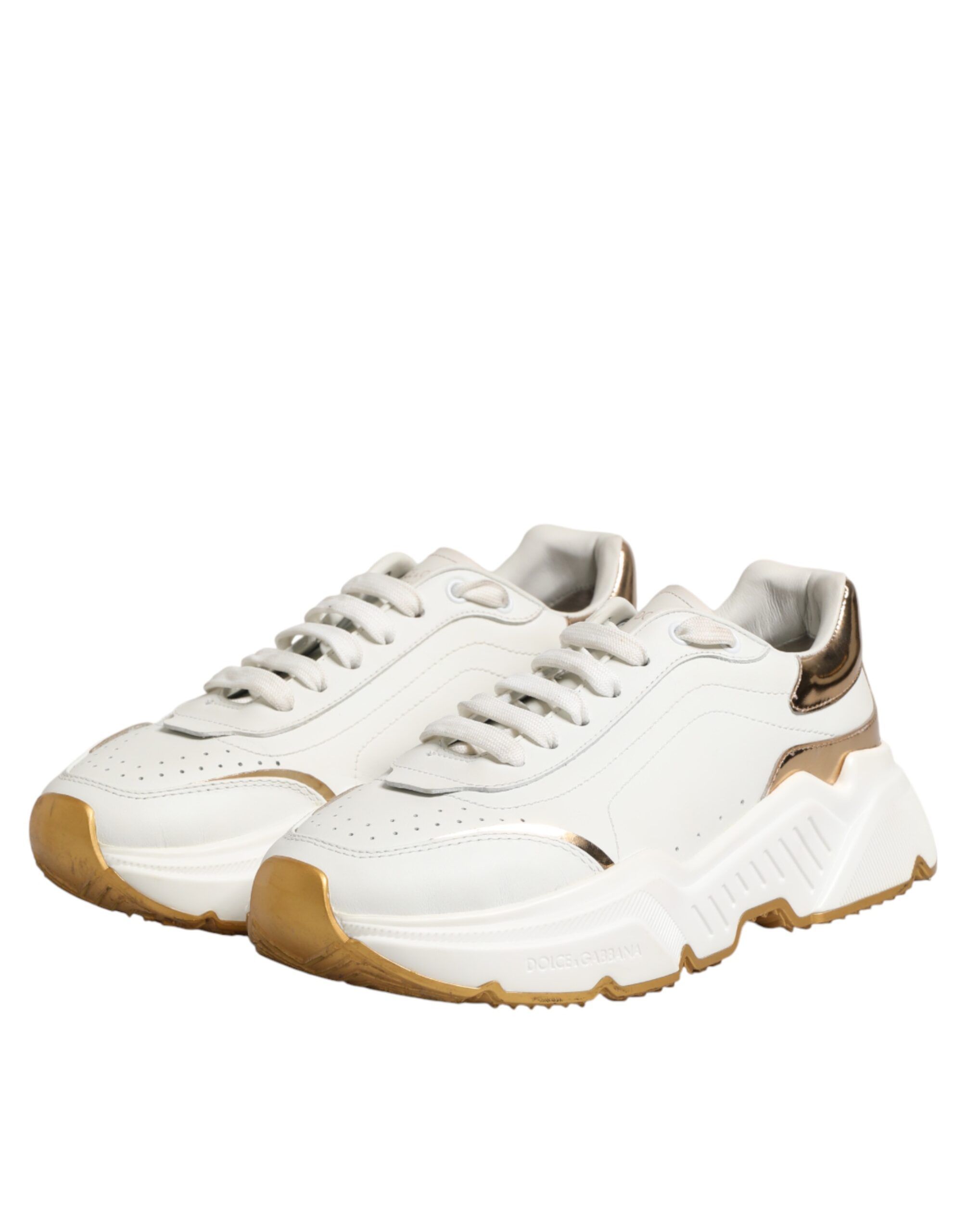 Gold Daymaster Low Top Sneakers Women's Shoes (Pre-Owned) - Dolce & Gabbana - Modalova