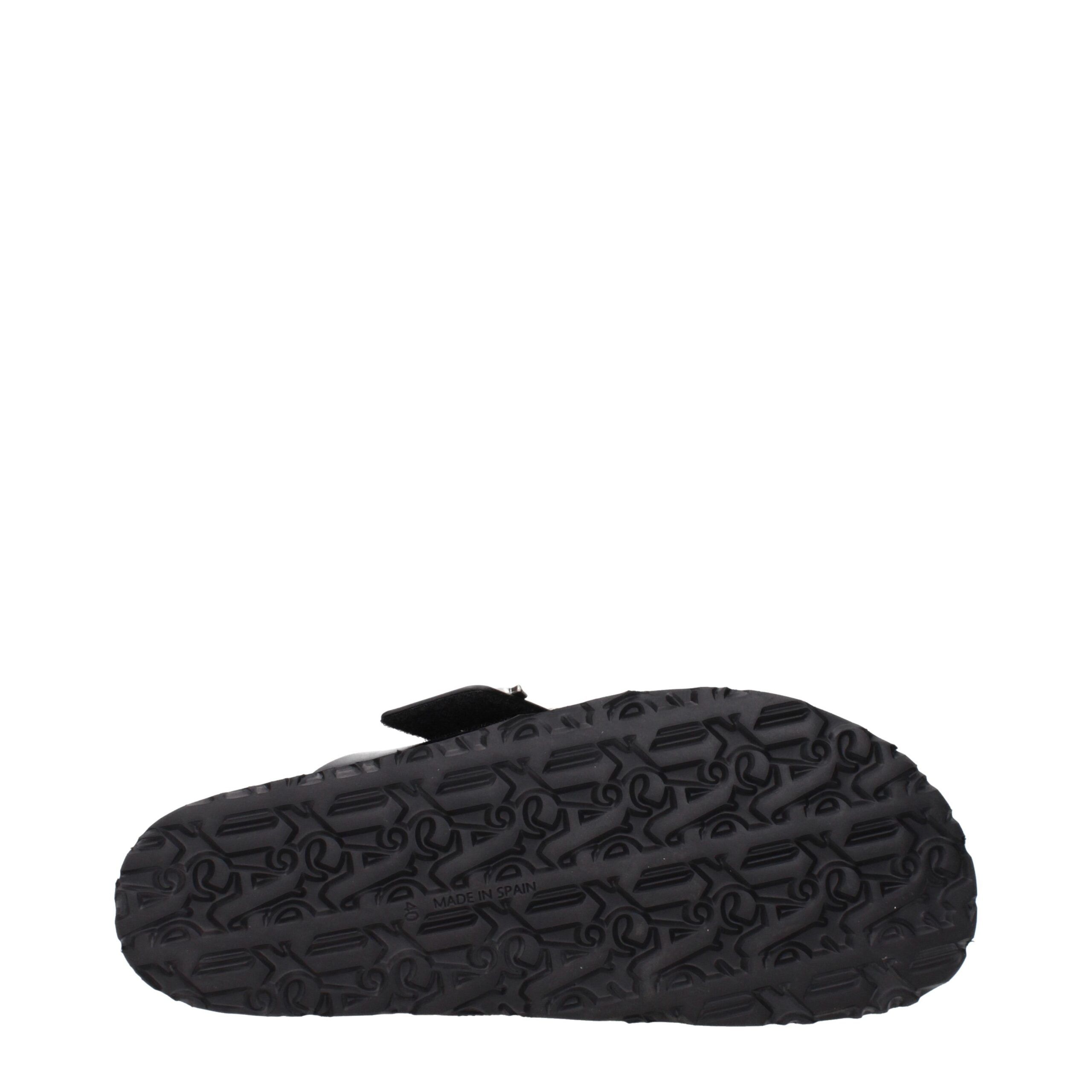 Leather Men's Slippers - Palm Angels - Modalova