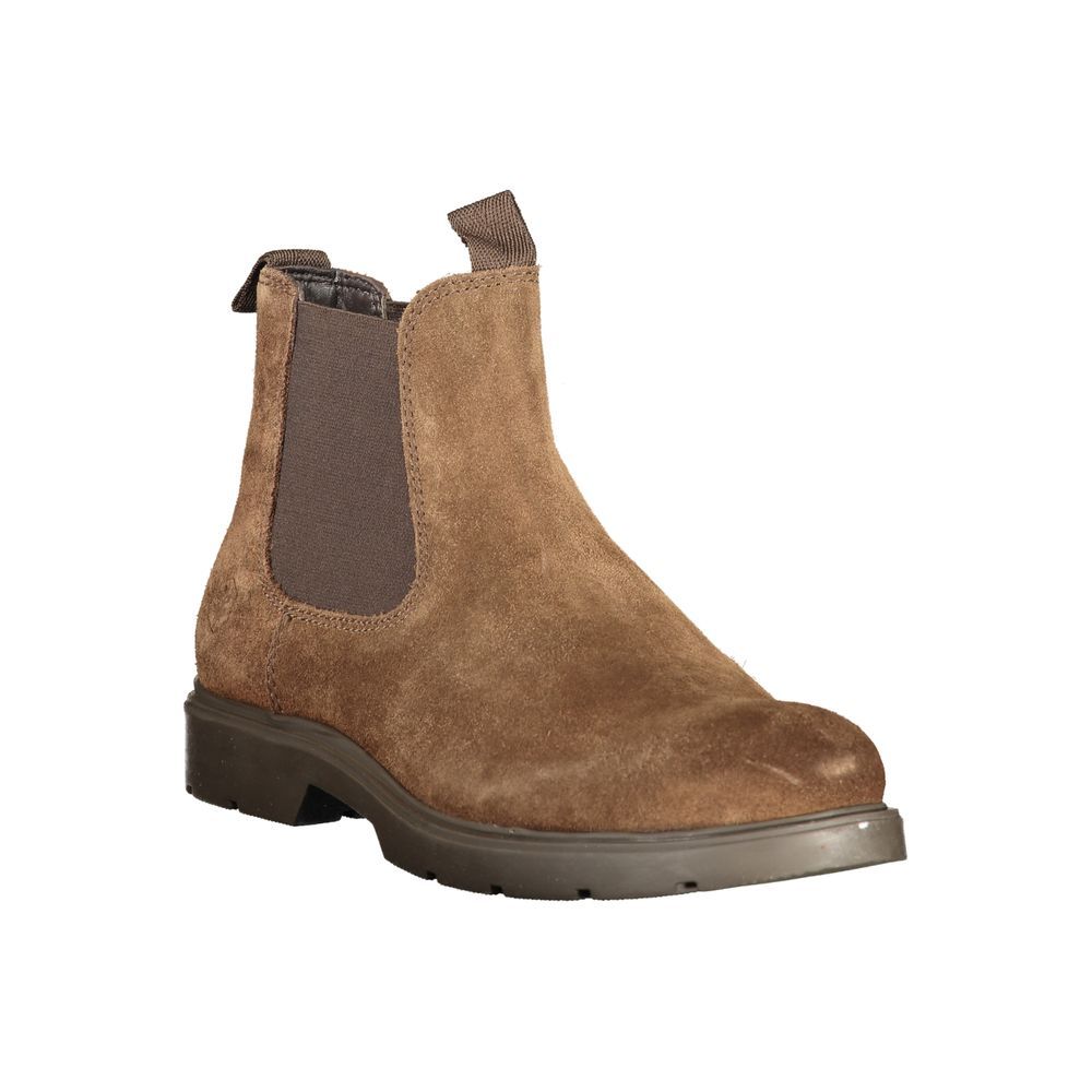 Marrone Leather Men Ankle Men's Boot - Lumberjack - Modalova