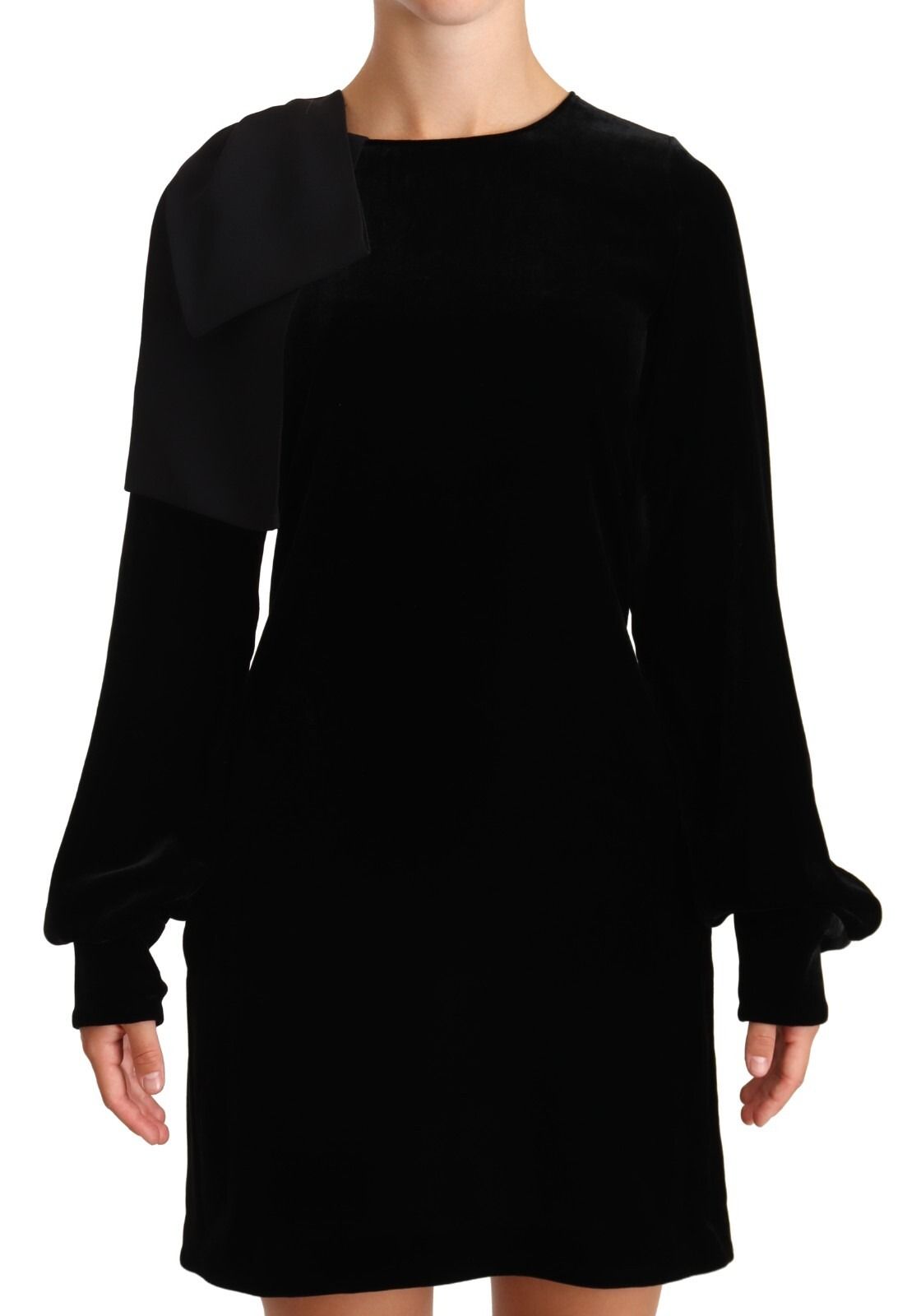 Sheath A-line Viscose Long Sleeves Round Neck Mini Women's Dress - N.21 - Modalova
