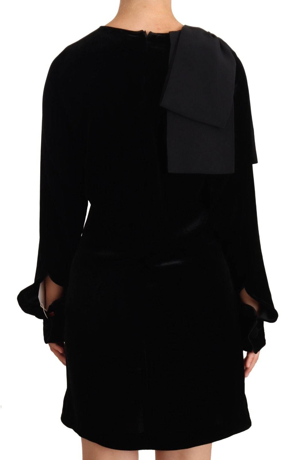 Sheath A-line Viscose Long Sleeves Round Neck Mini Women's Dress - N.21 - Modalova