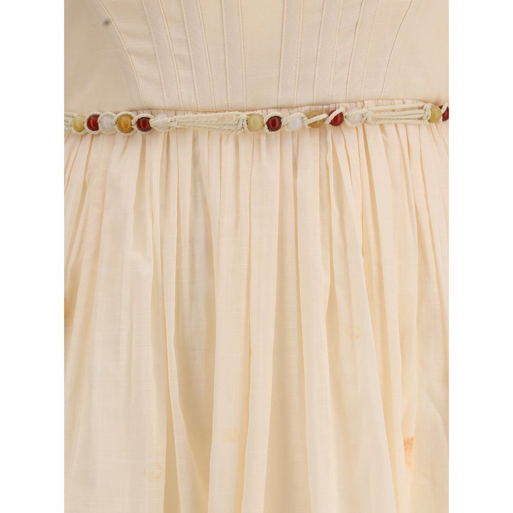 Cotton Long Women's Dress - Zimmermann - Modalova