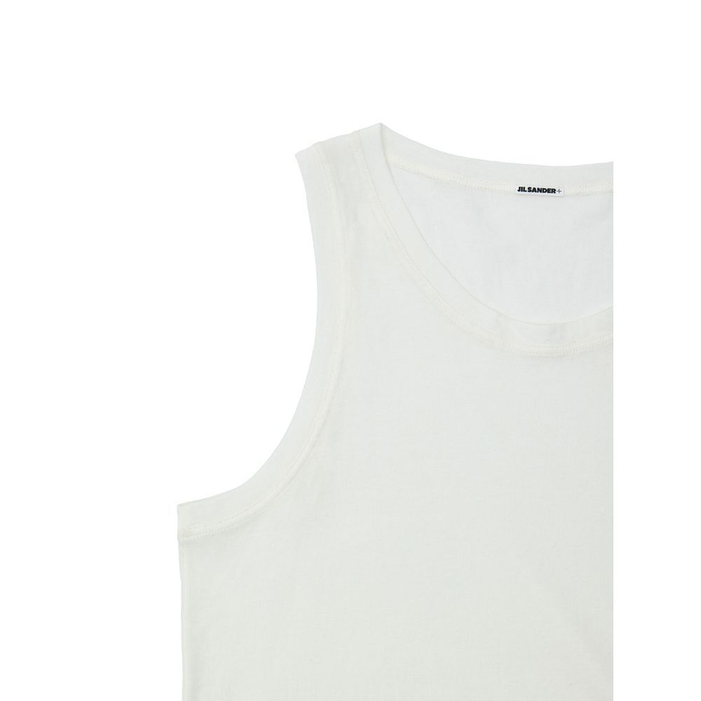 Cotton Sleveless Men's Jacket - Jil Sander - Modalova