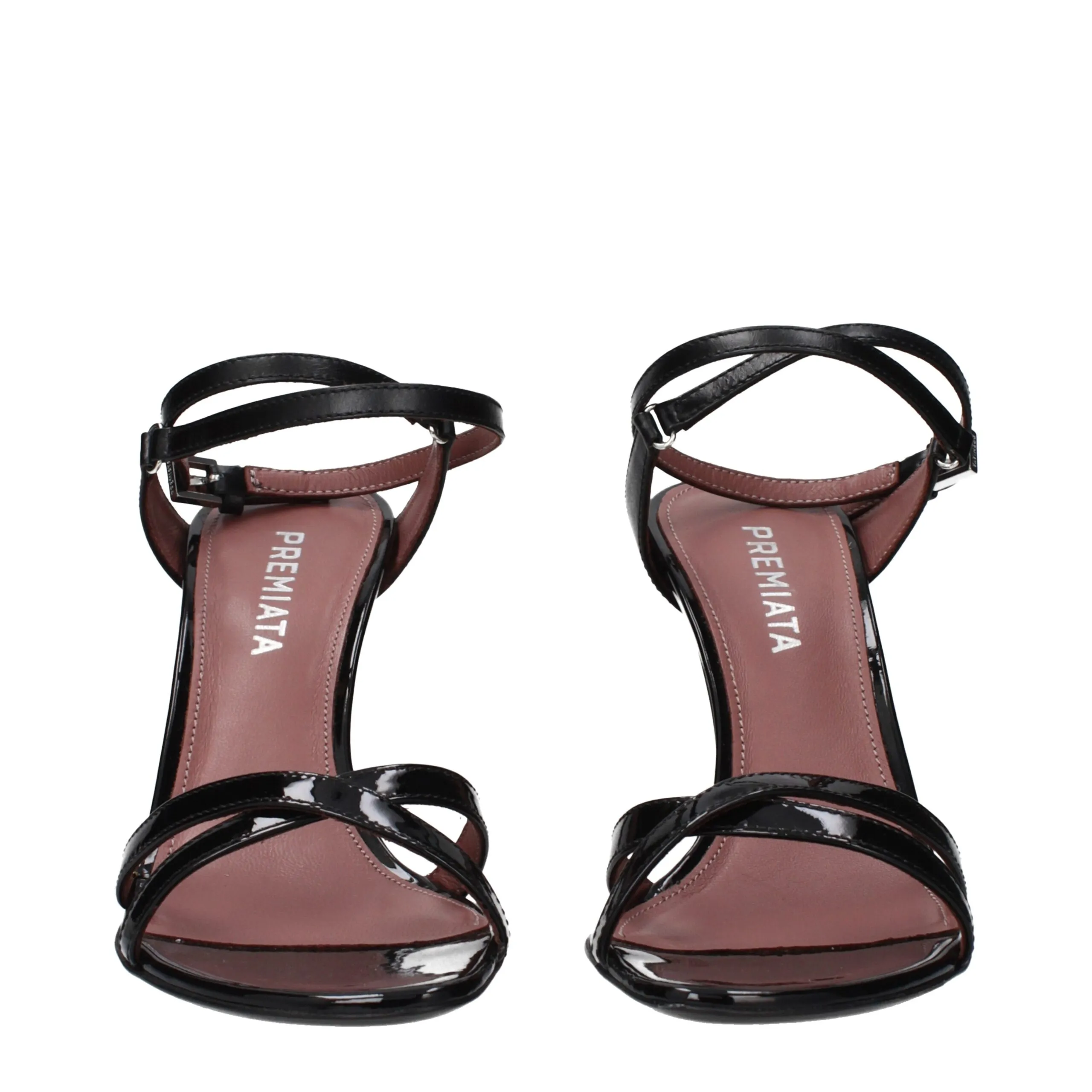Leather Stiletto Heel Women's Sandals - Premiata - Modalova