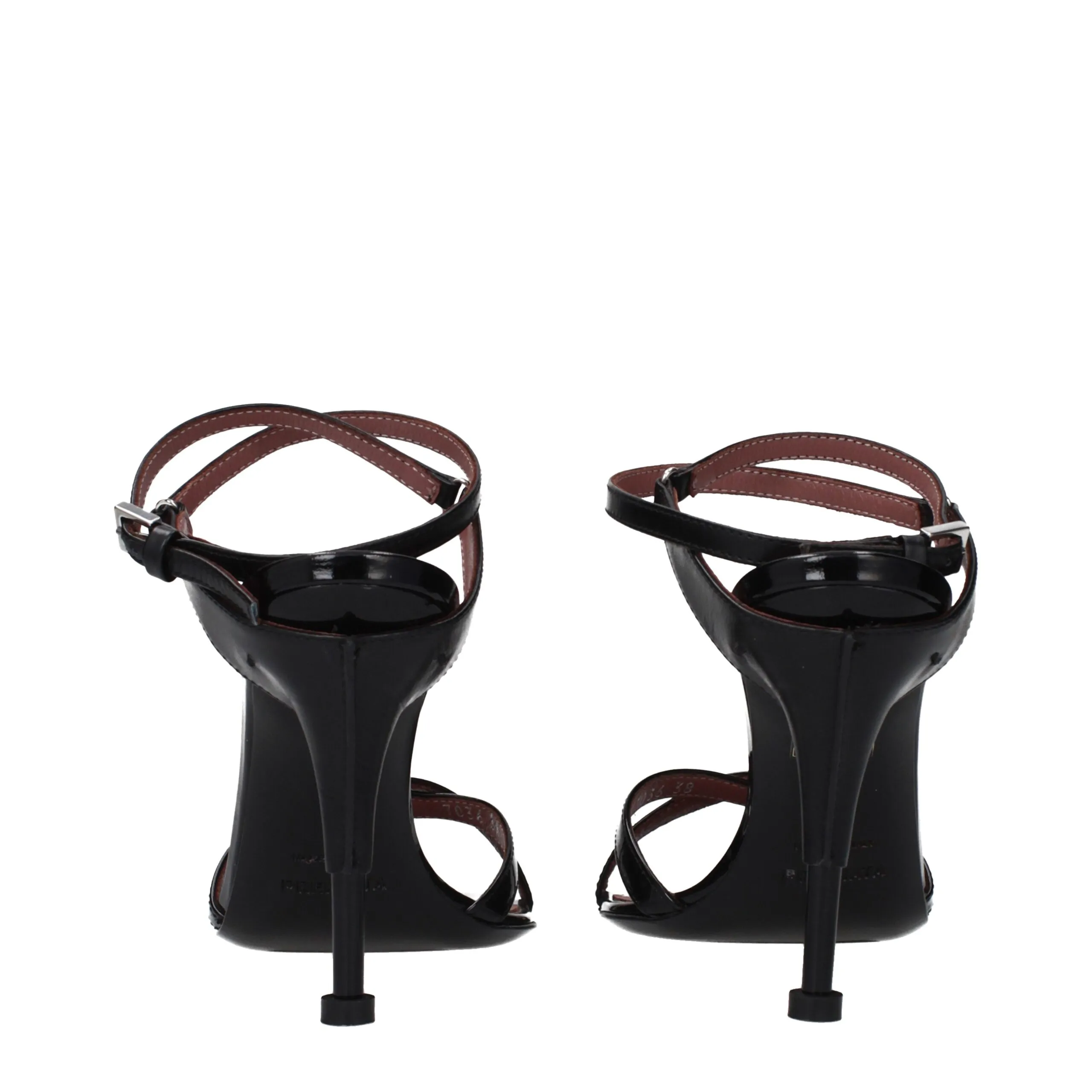 Leather Stiletto Heel Women's Sandals - Premiata - Modalova