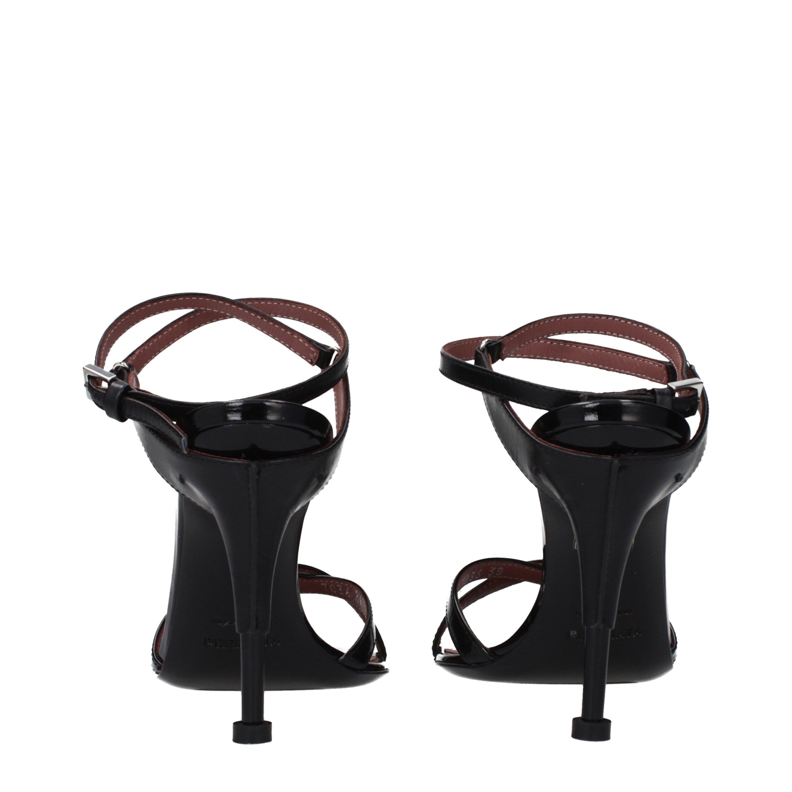 Leather Stiletto Heel Women's Sandals - Premiata - Modalova
