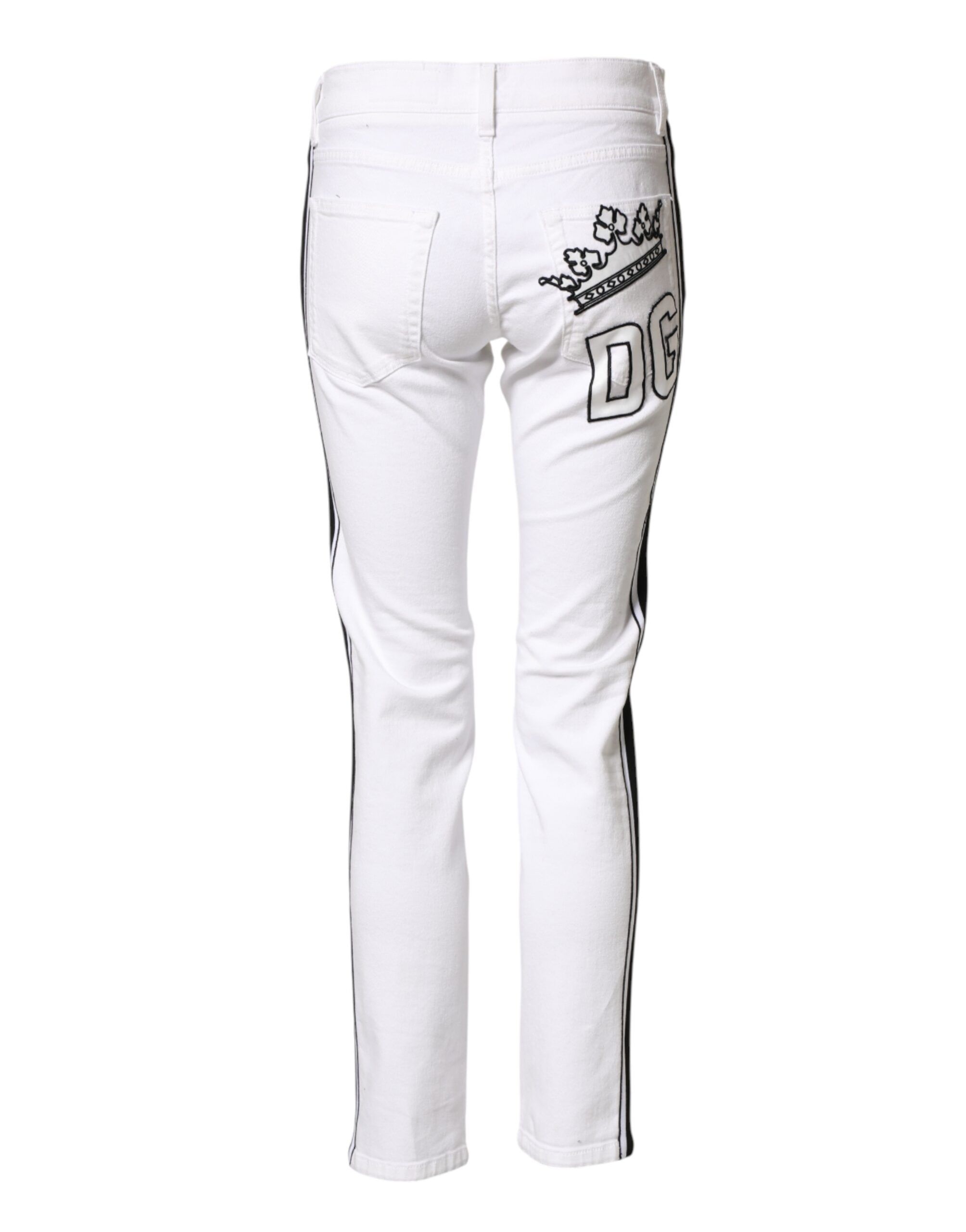 Cotton Stretch Skinny Men Denim Men's Jeans - Dolce & Gabbana - Modalova