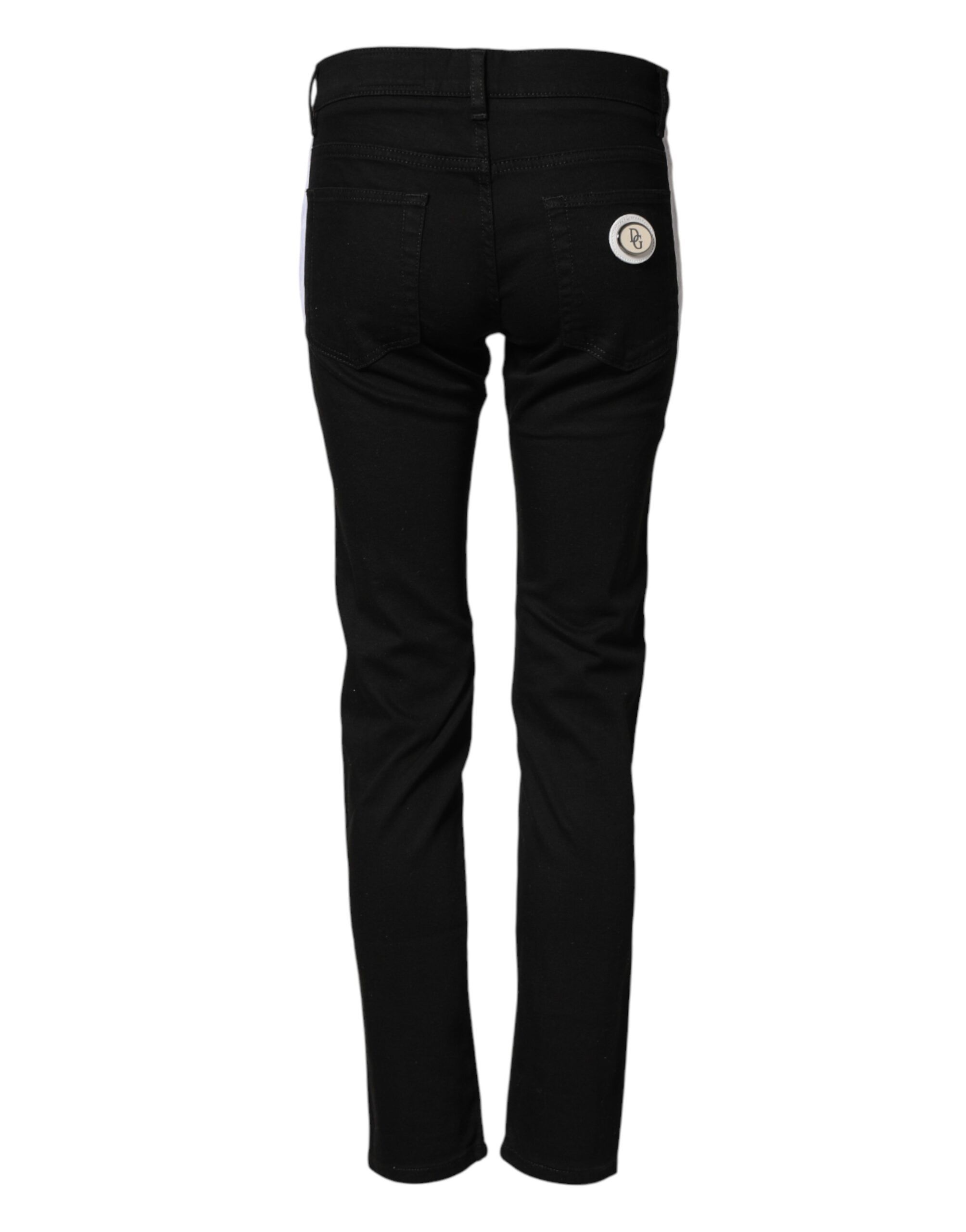 Cotton MidWaist Skinny Denim Logo Men's Jeans (Pre-Owned) - Dolce & Gabbana - Modalova