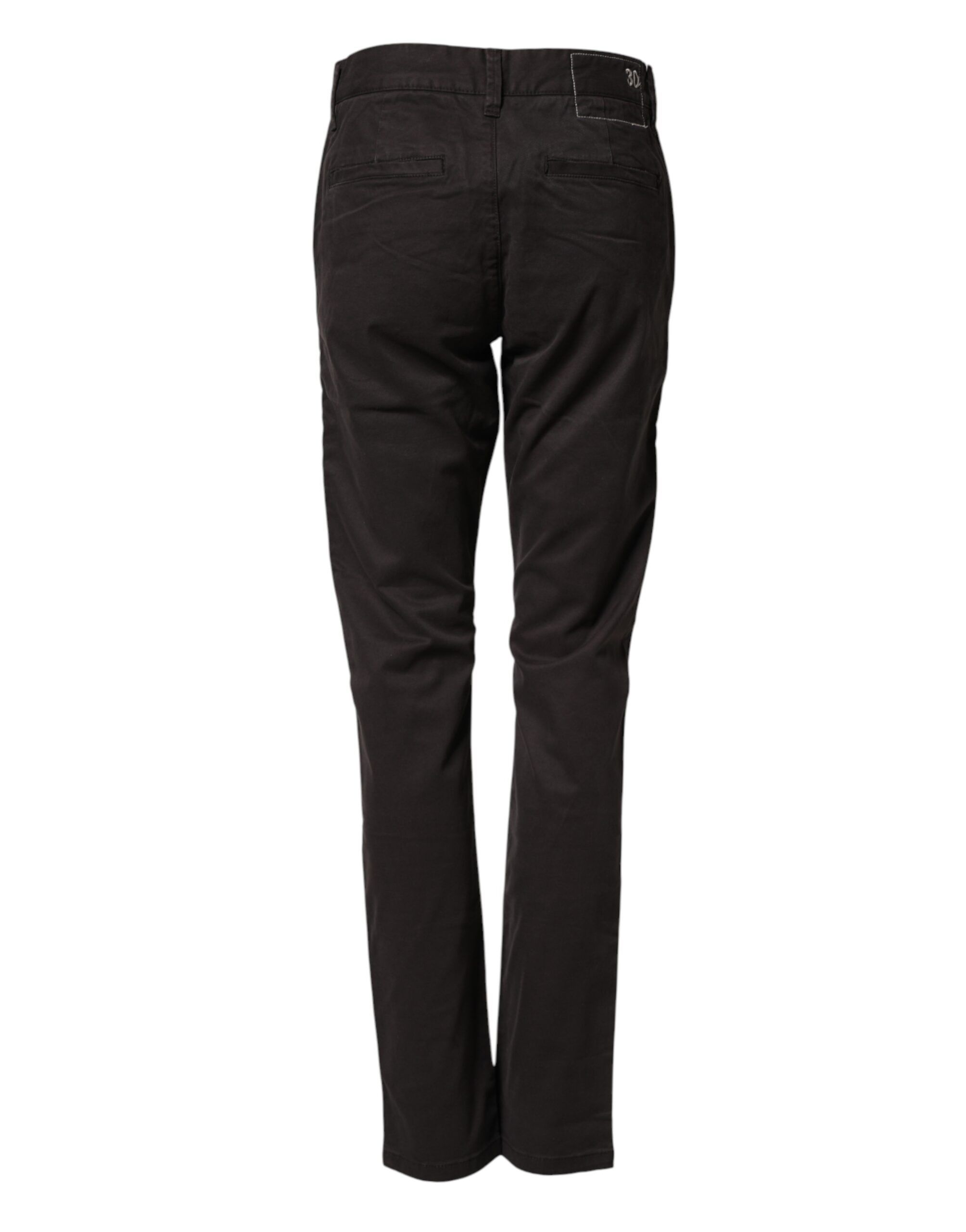 Dark Cotton Stretch Straight Mid Waist Trouser Men's Pants - Sun68 - Modalova