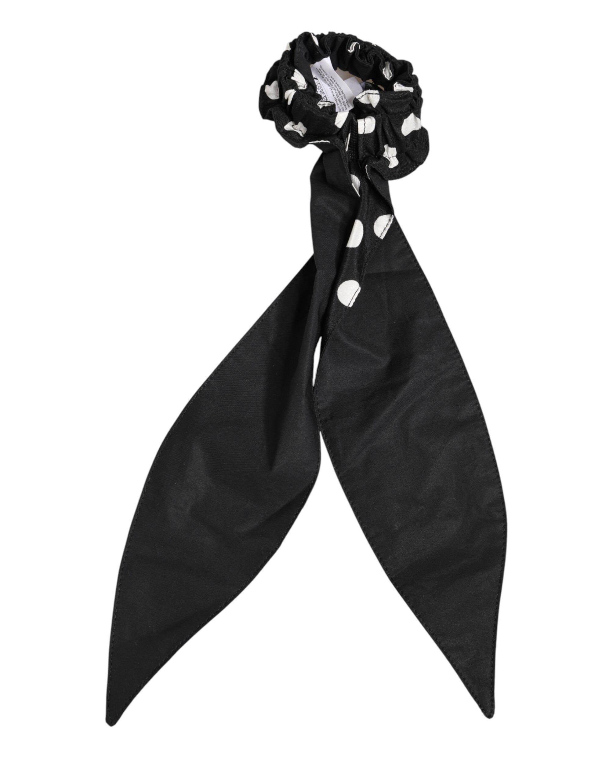 Cotton Polka Dot Scarf Tie Accessory Hair Women's Scrunchie - Dolce & Gabbana - Modalova