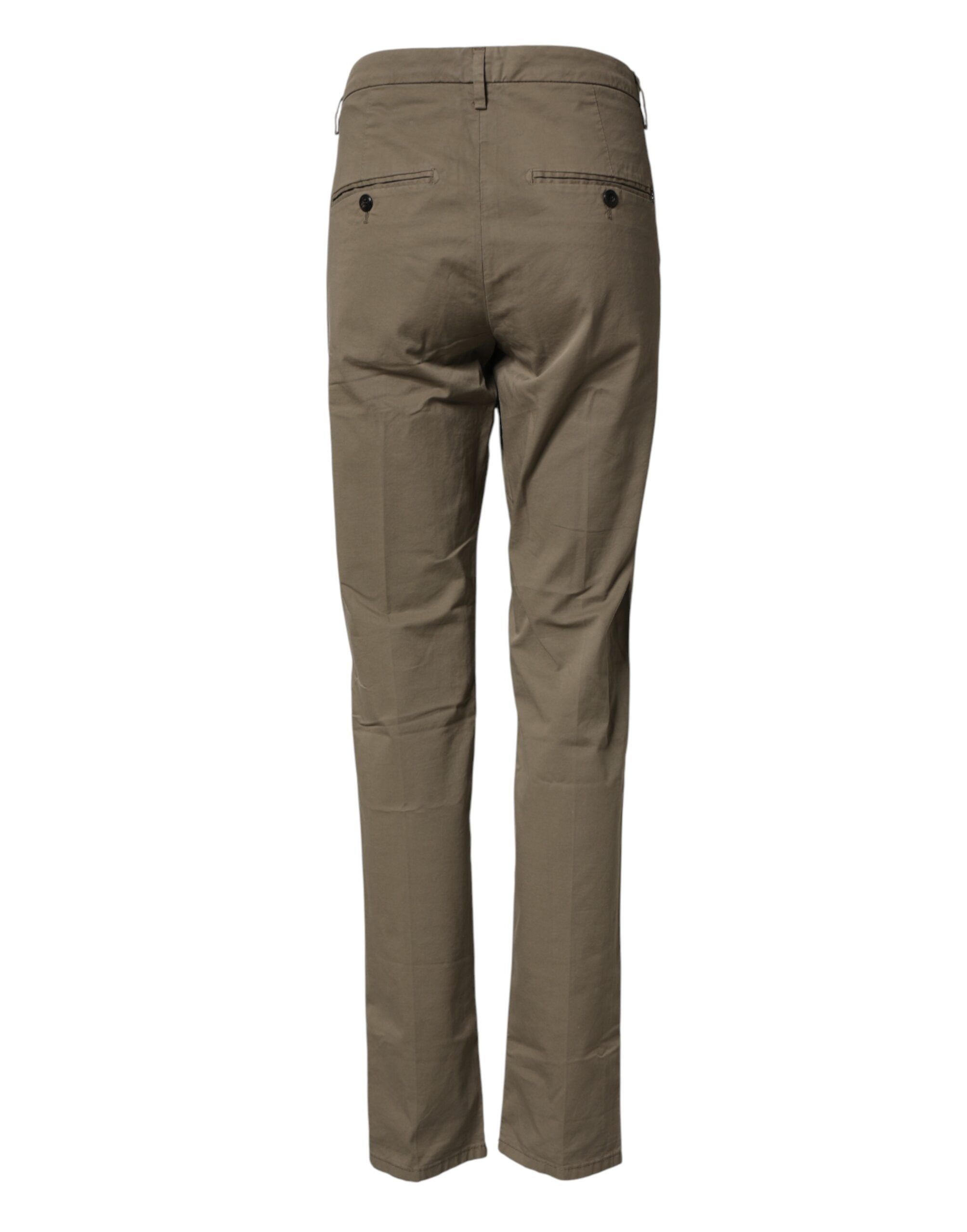 Cotton Stretch Straight Chino Men Trouser Men's Pants - Dondup - Modalova