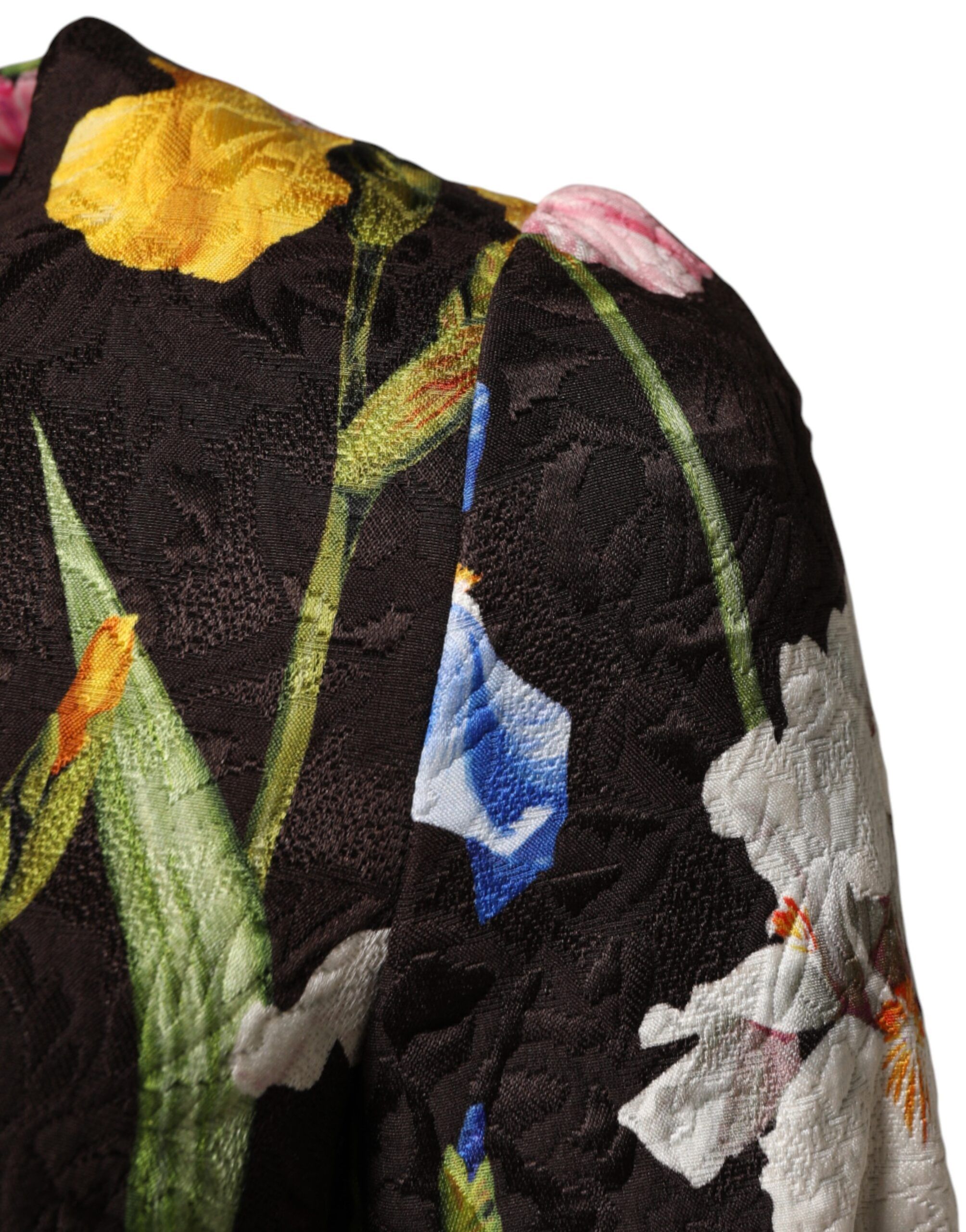 Floral Brocade A-line Mini Women's Dress - Dolce & Gabbana - Modalova