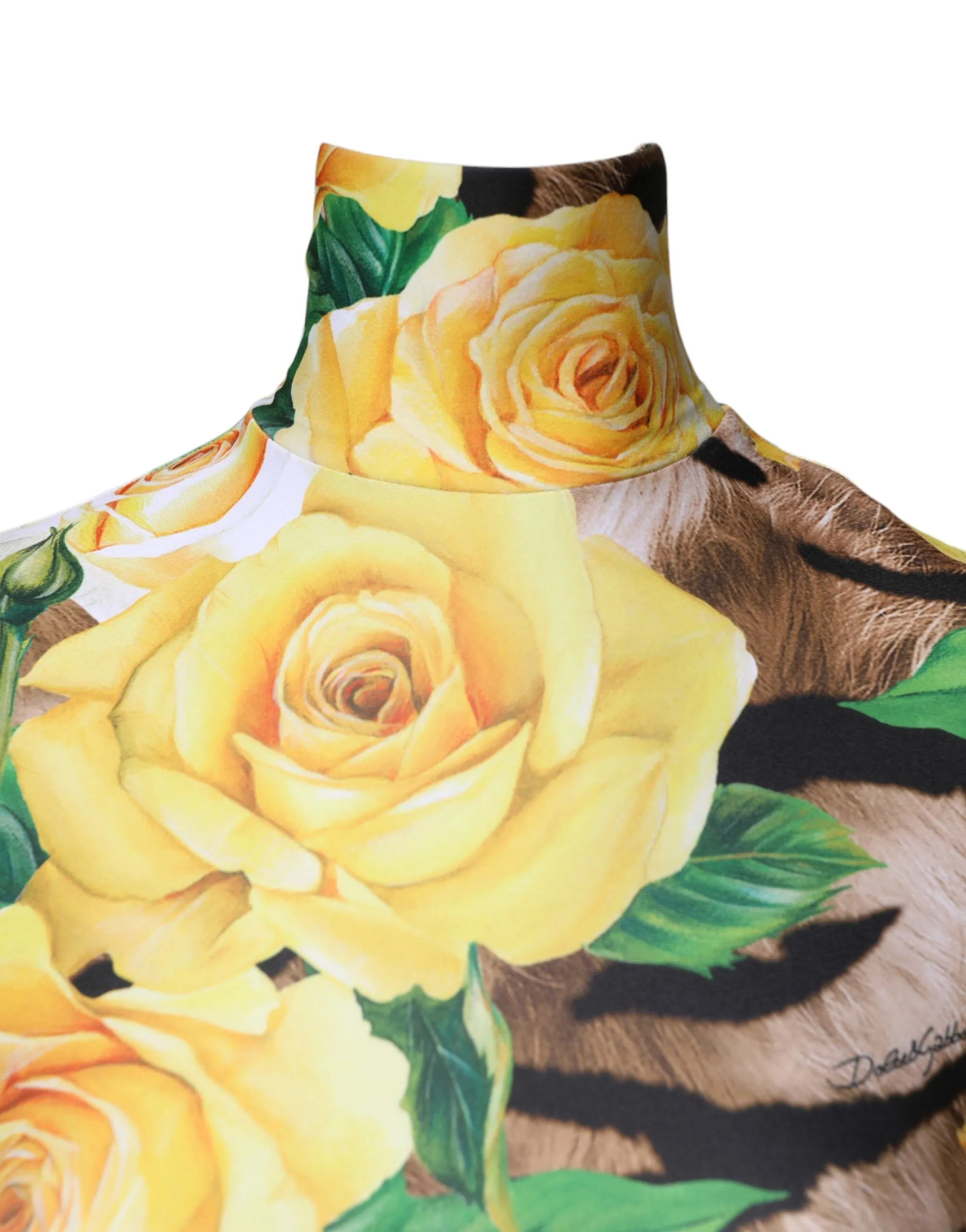 Floral Print Sheath Mini Women's Dress - Dolce & Gabbana - Modalova