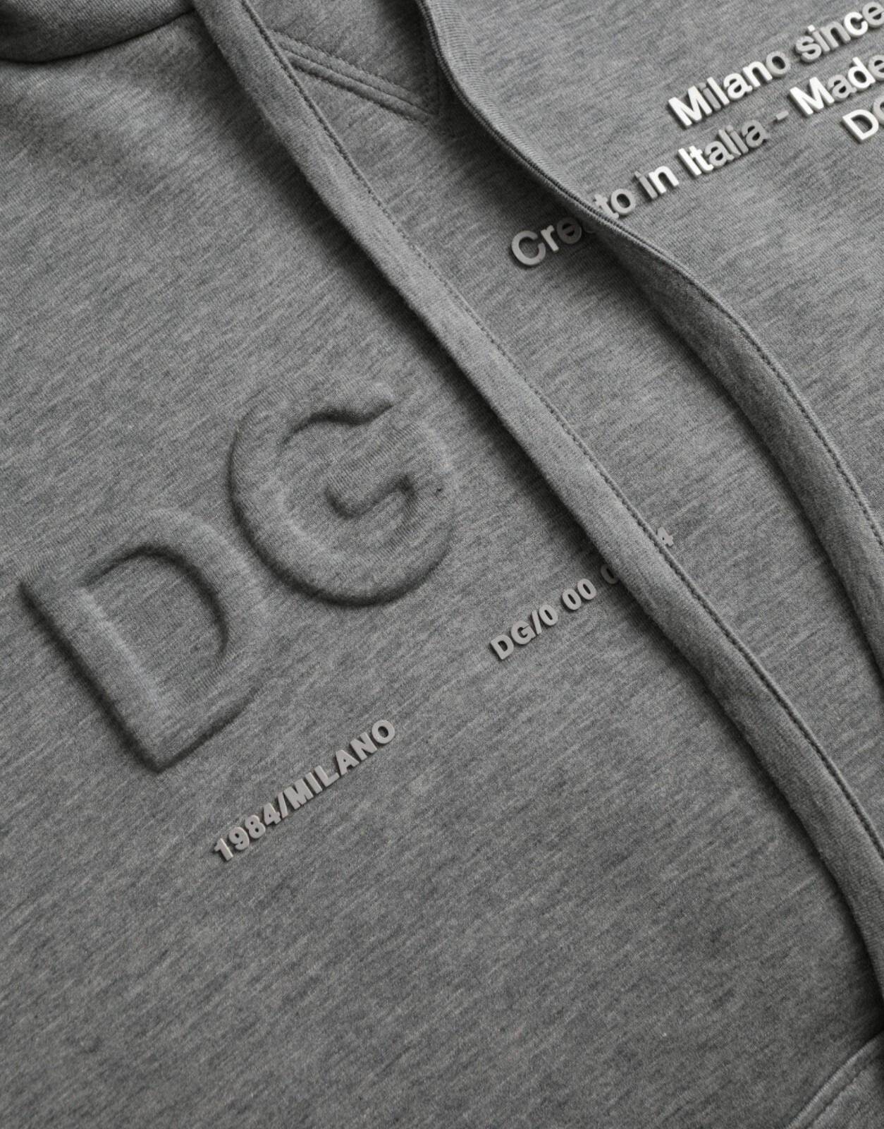 Logo Cotton Hooded Sweatshirt Men's Sweater (Pre-Owned) - Dolce & Gabbana - Modalova