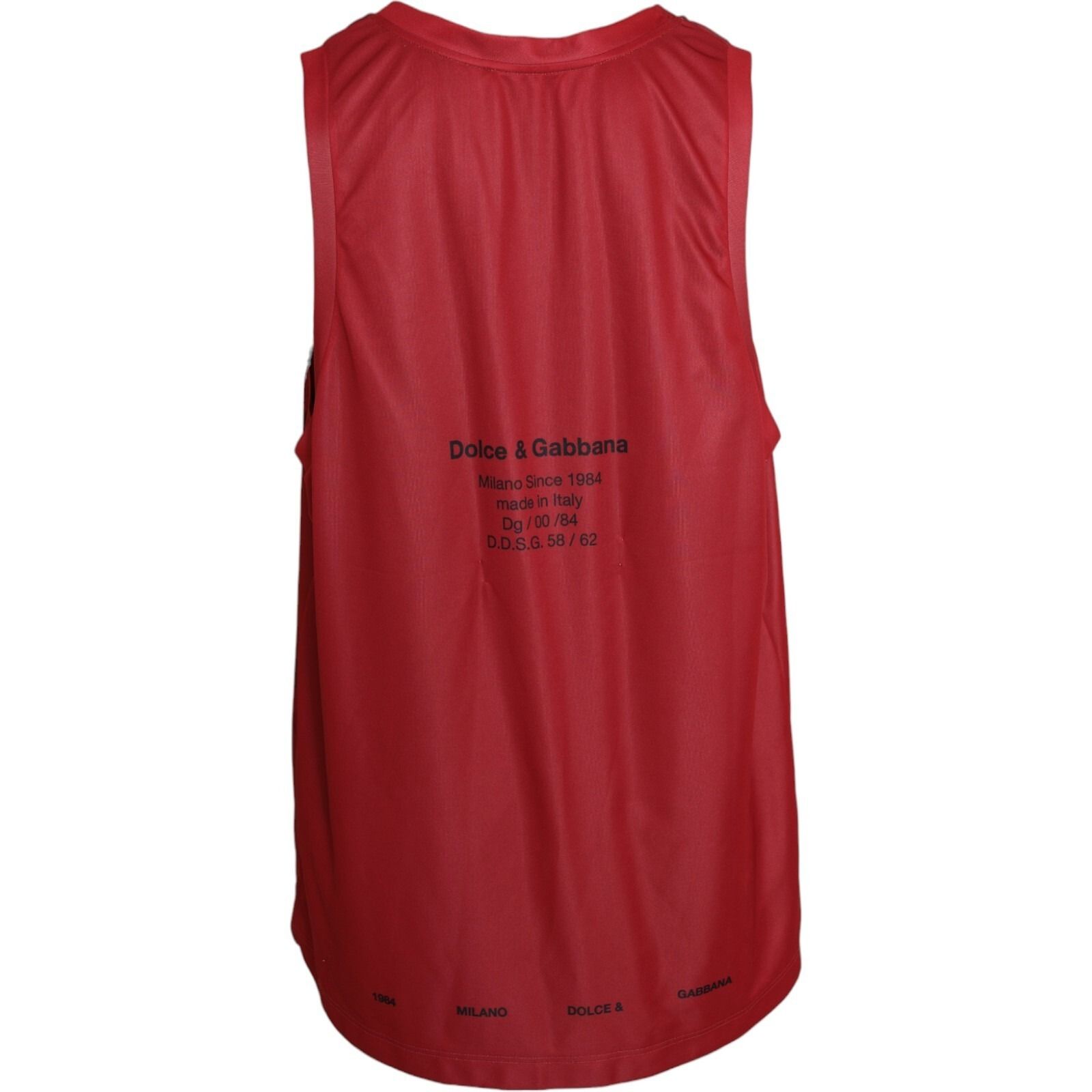 Leopard Print Sleeveless Men Tank Men's T-shirt (Pre-Owned) - Dolce & Gabbana - Modalova