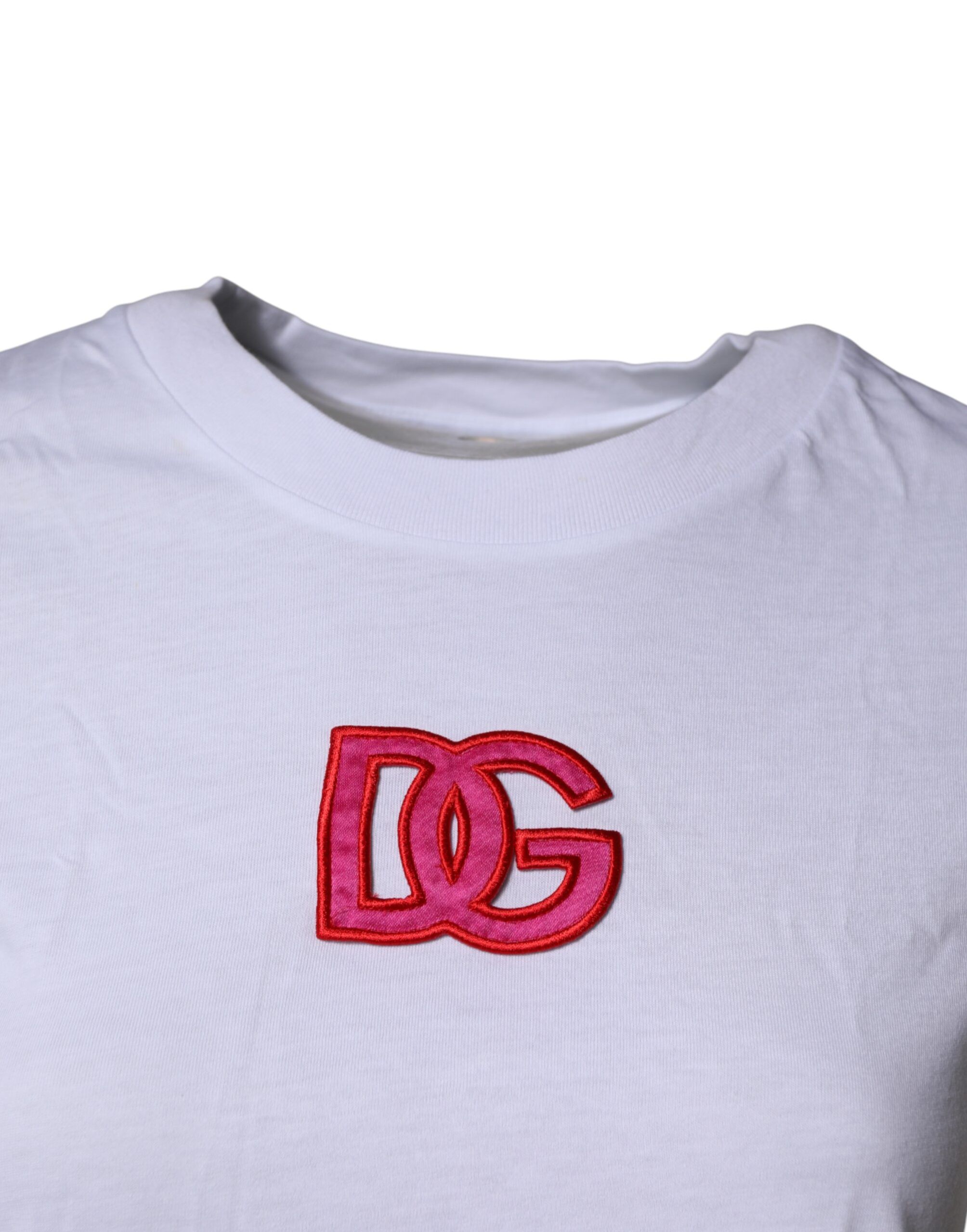 DG Logo Crew Neck Short Sleeves Women's T-shirt (Pre-Owned) - Dolce & Gabbana - Modalova