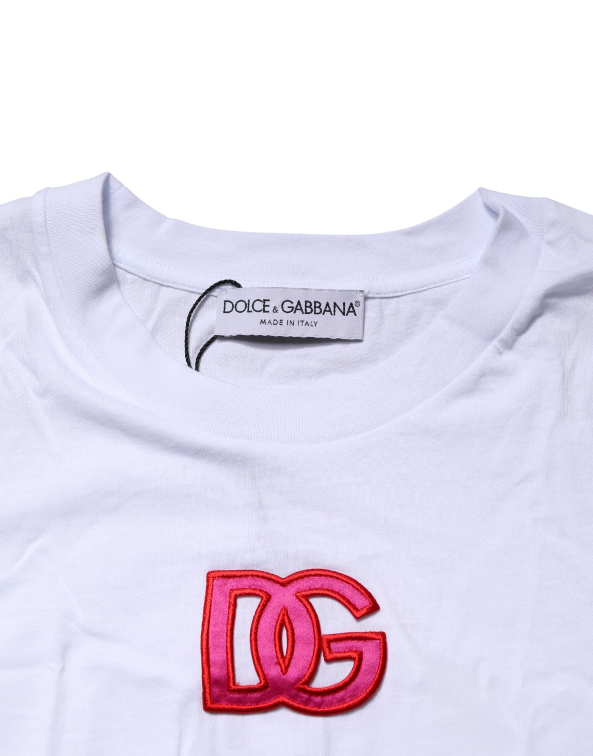 DG Logo Crew Neck Short Sleeves Women's T-shirt (Pre-Owned) - Dolce & Gabbana - Modalova