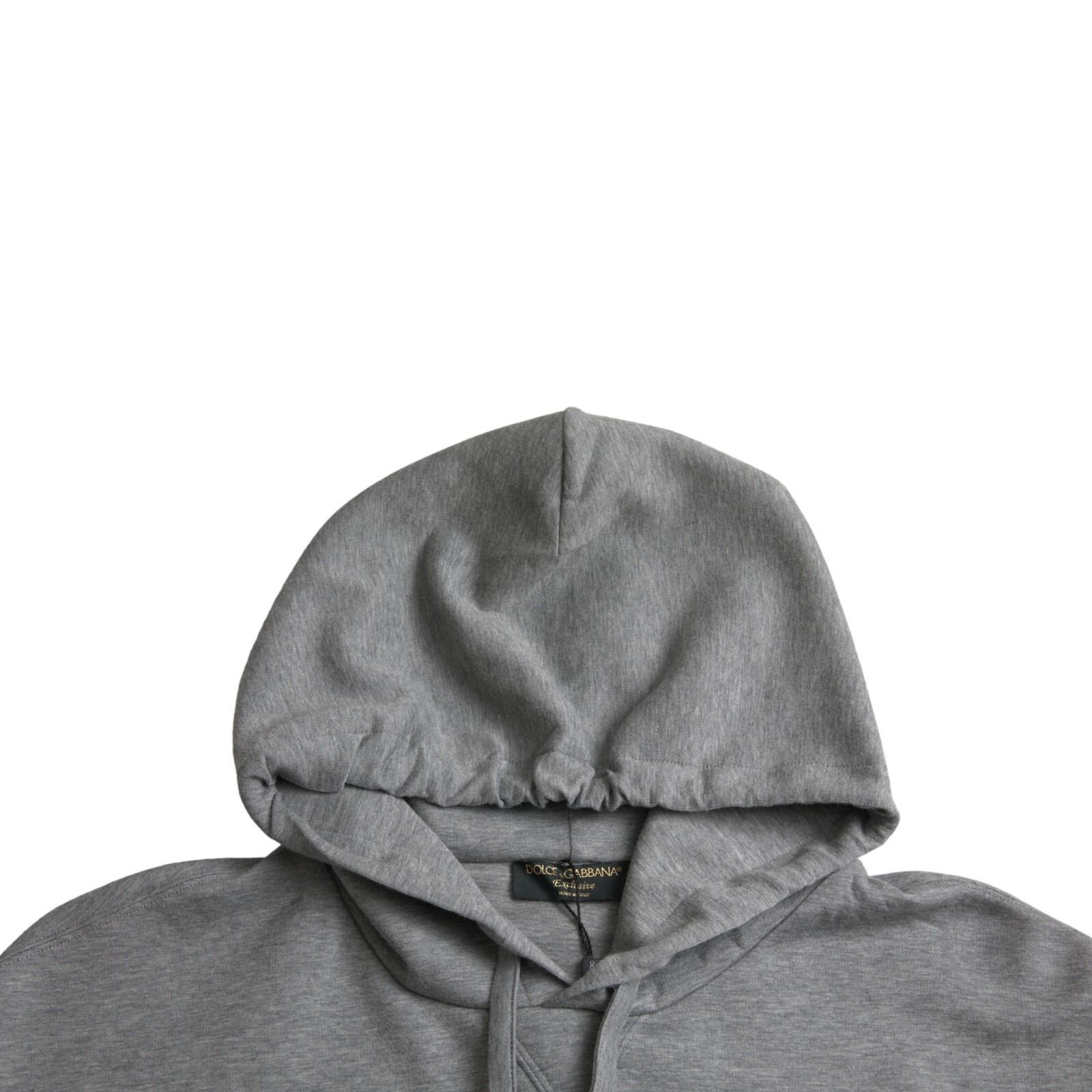 Logo Cotton Hooded Sweatshirt Men's Sweater (Pre-Owned) - Dolce & Gabbana - Modalova