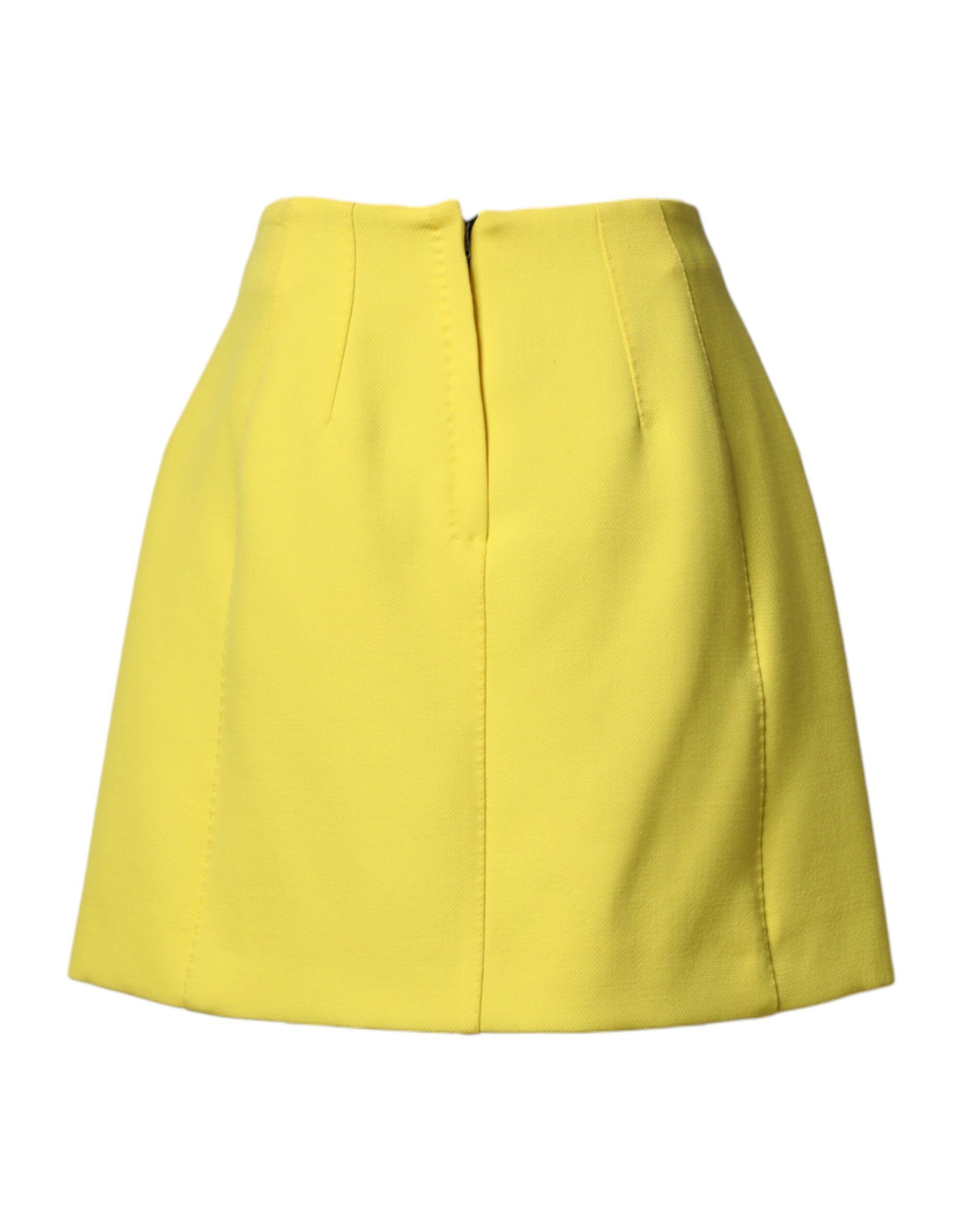Wool Buttoned High Waist Mini Women's Skirt (Pre-Owned) - Dolce & Gabbana - Modalova