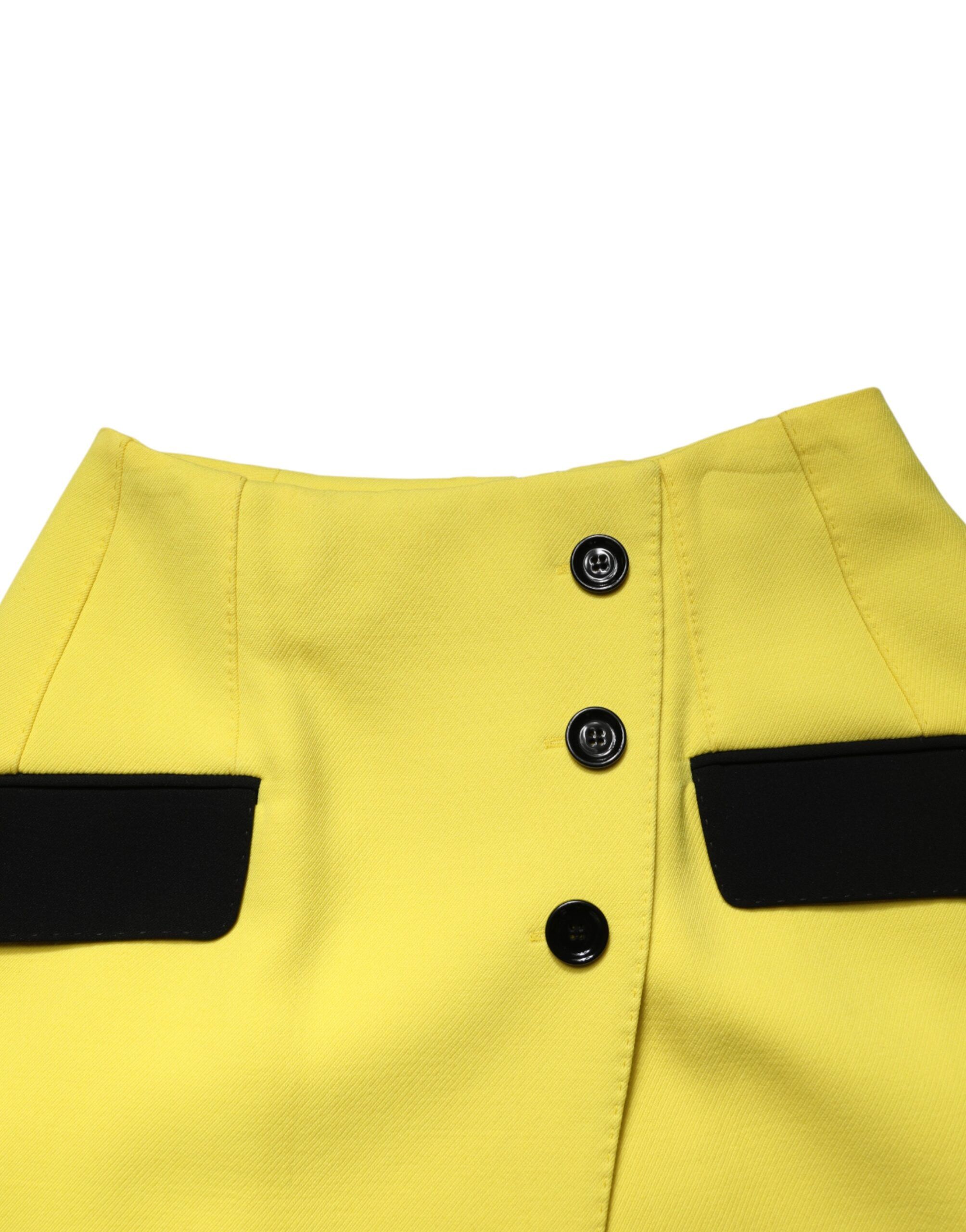Wool Buttoned High Waist Mini Women's Skirt (Pre-Owned) - Dolce & Gabbana - Modalova