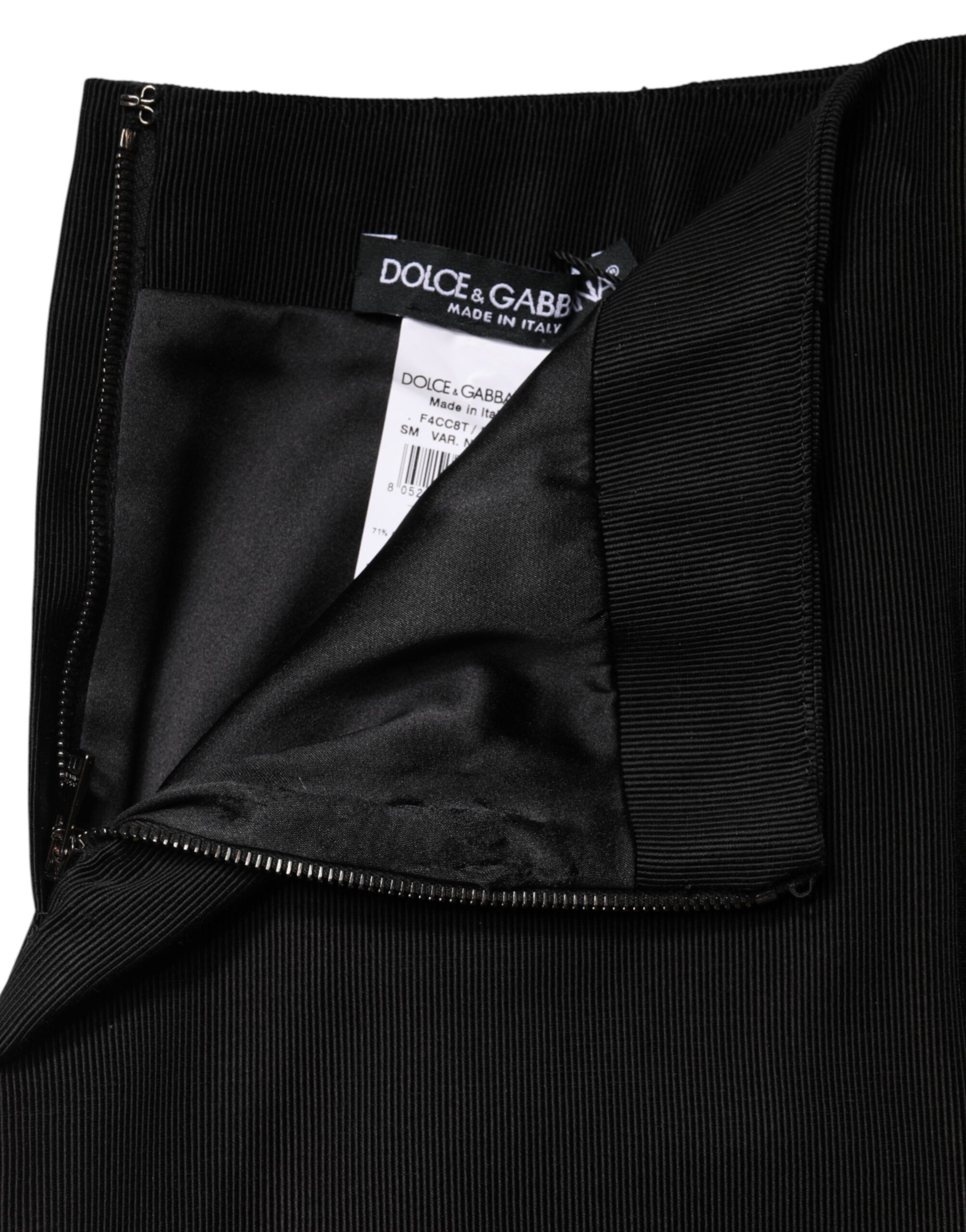 Cotton Pencil Cut High Waist Mini Women's Skirt - Dolce & Gabbana - Modalova