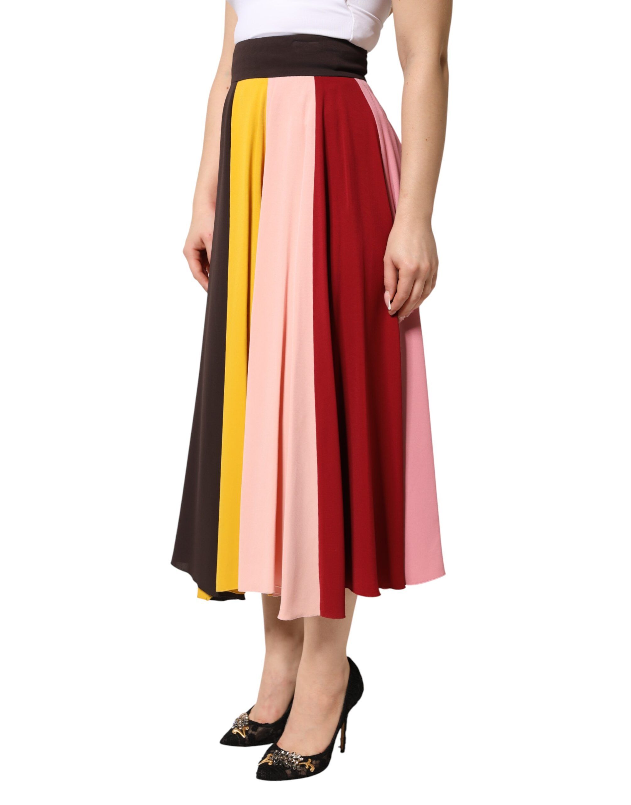 Viscose High Waist Midi Women's Skirt (Pre-Owned) - Dolce & Gabbana - Modalova